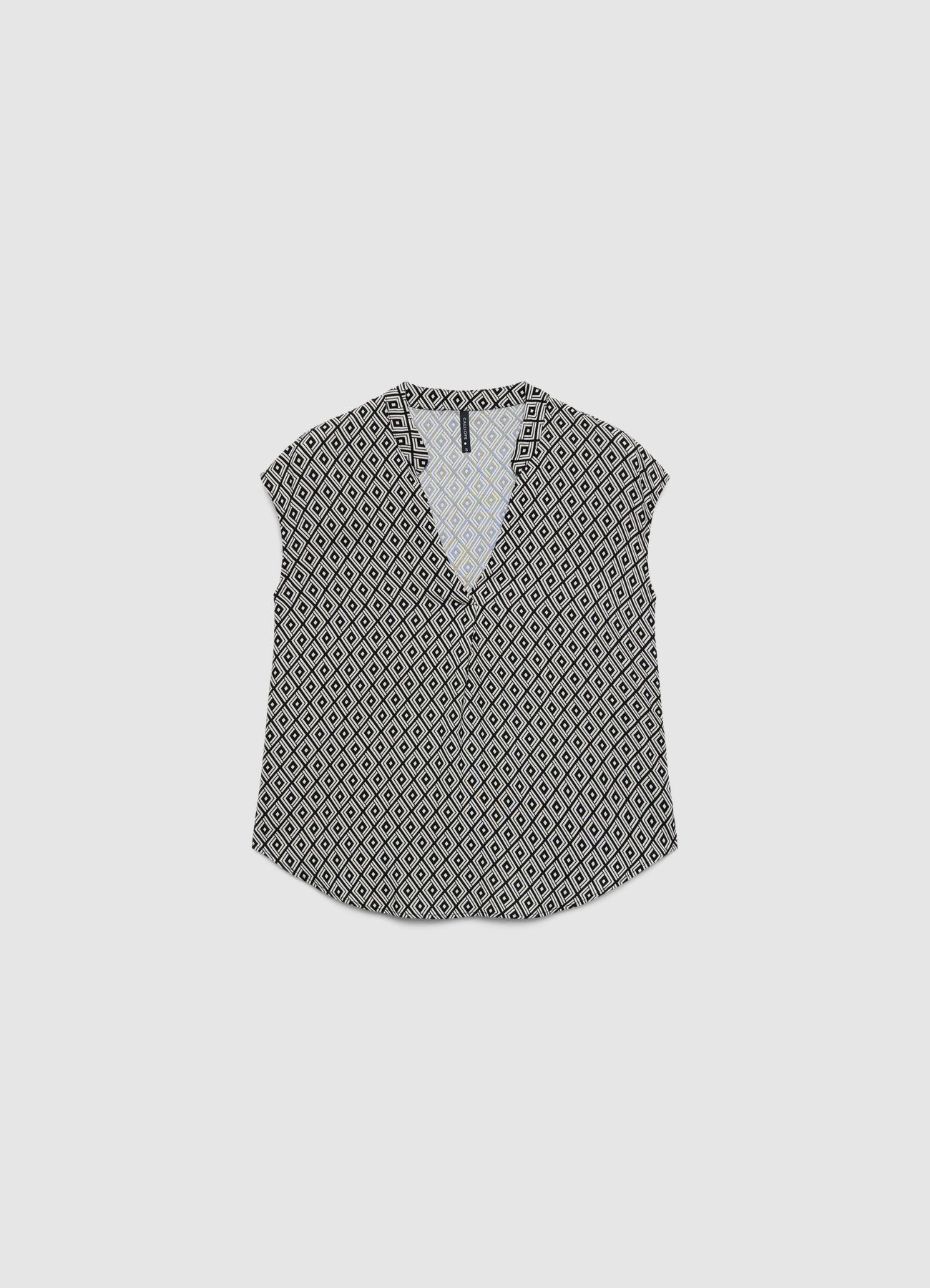 Short-sleeved shirt Woman Calliope det_4