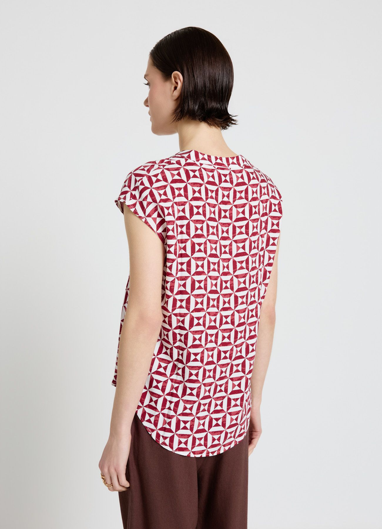 Short-sleeved shirt Woman Calliope in_i4