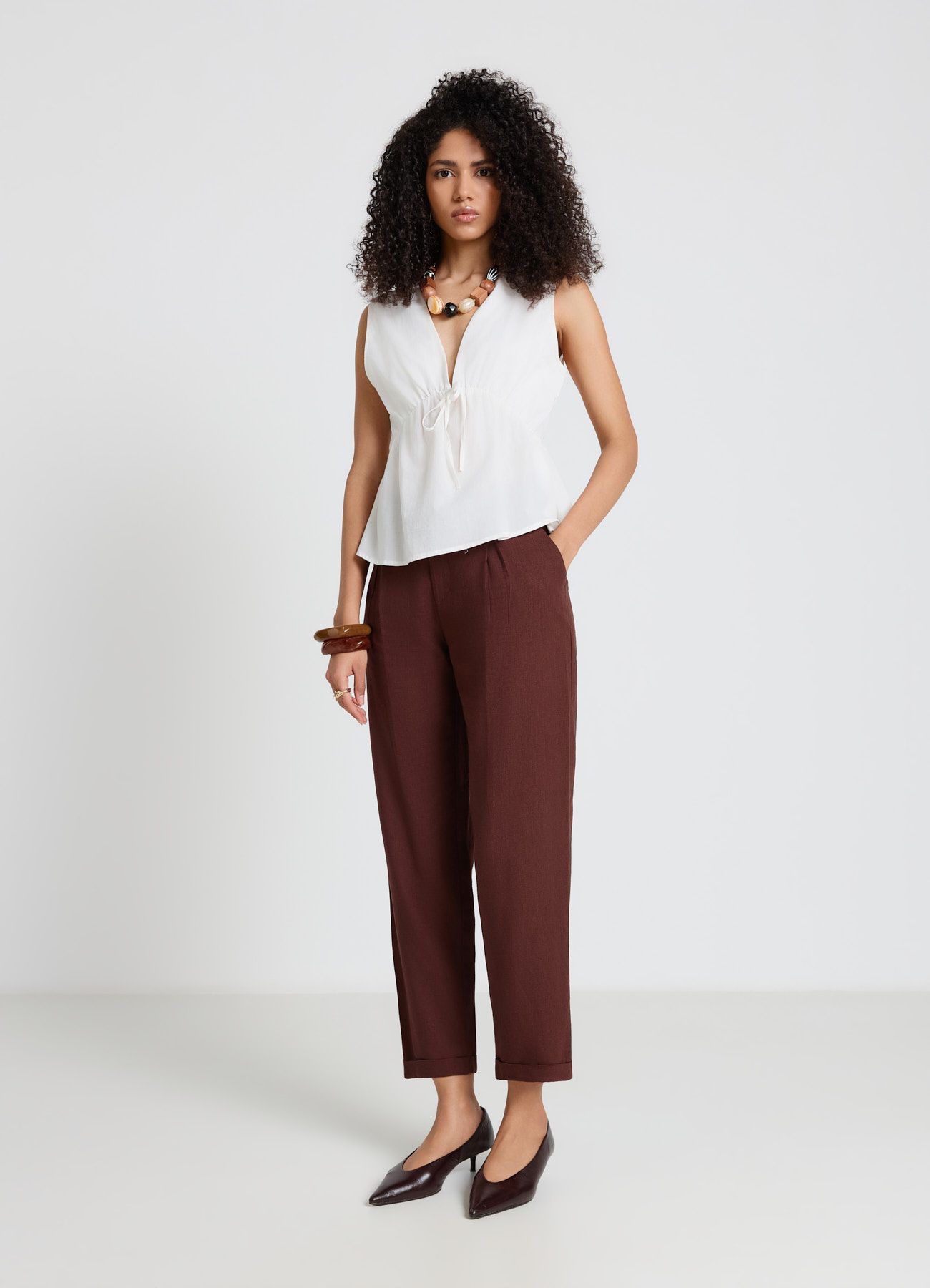 Pantalone Lungo Γυναίκα Calliope det_1