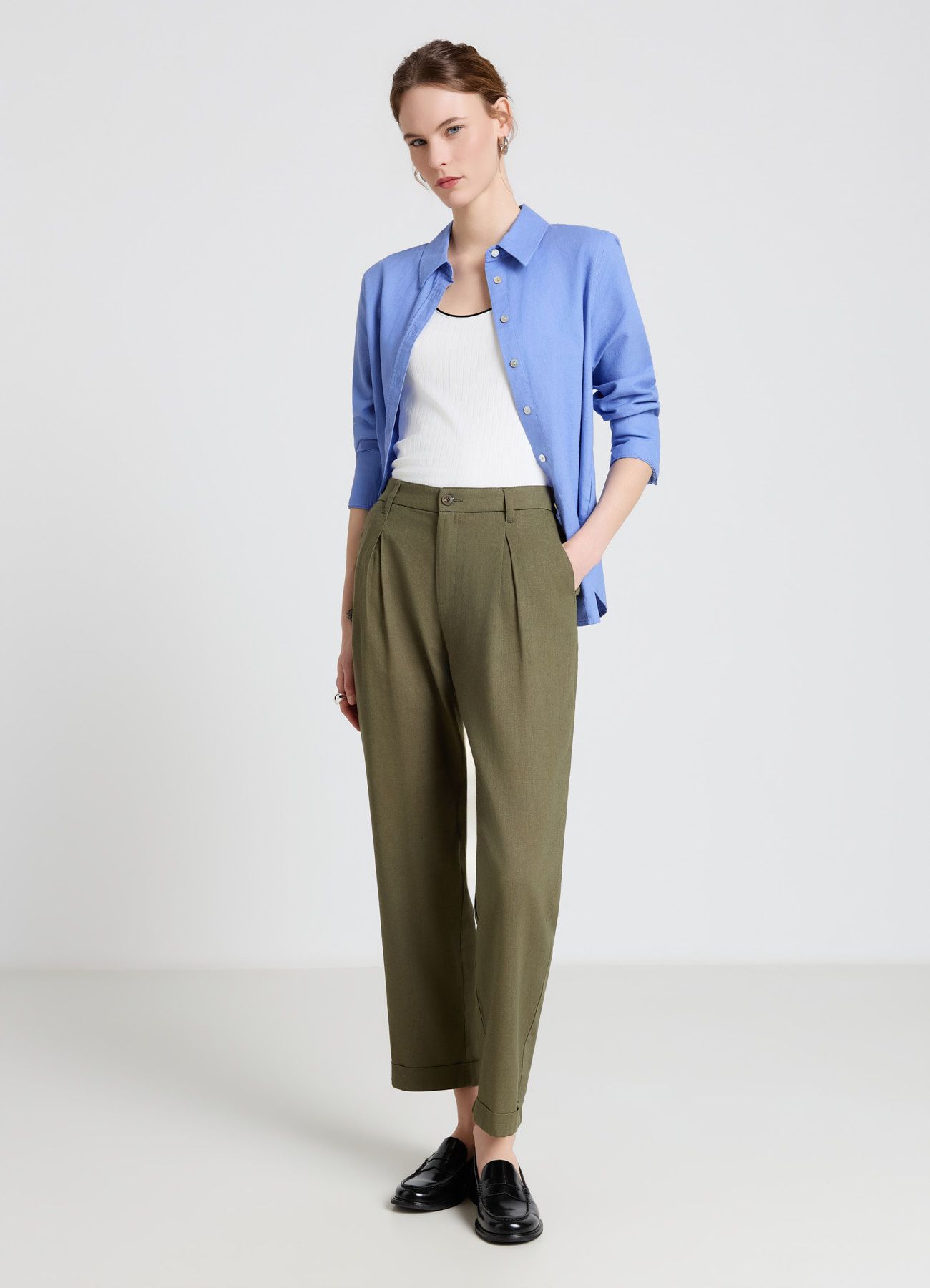 Pantalone Lungo Γυναίκα Calliope det_1