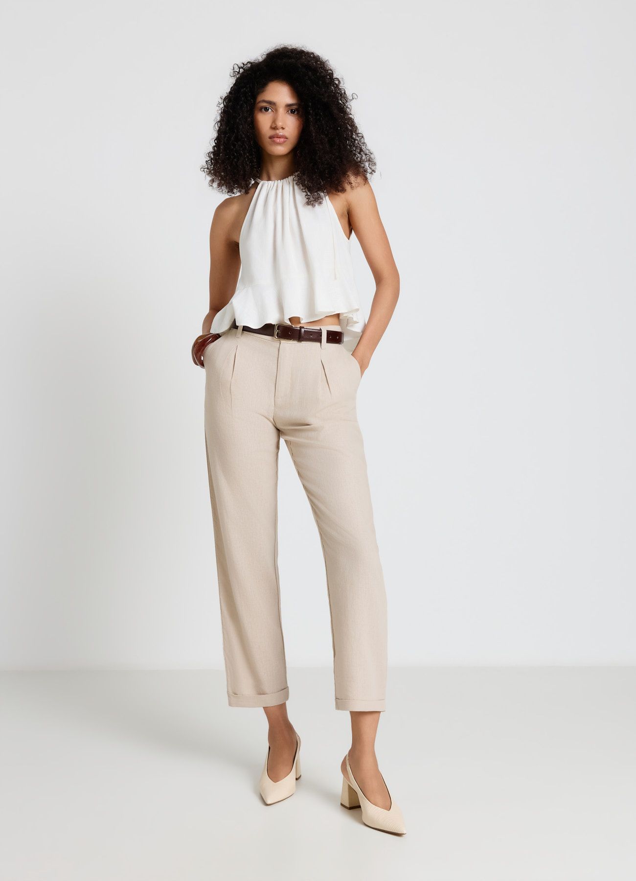 Pantalone Lungo Γυναίκα Calliope det_1