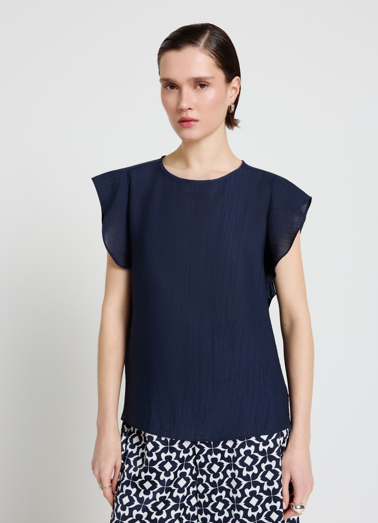 Short-sleeved shirt Woman Calliope det_2