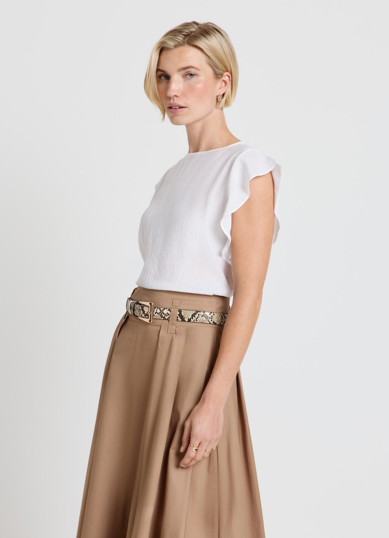 Short-sleeved shirt Woman Calliope det_2