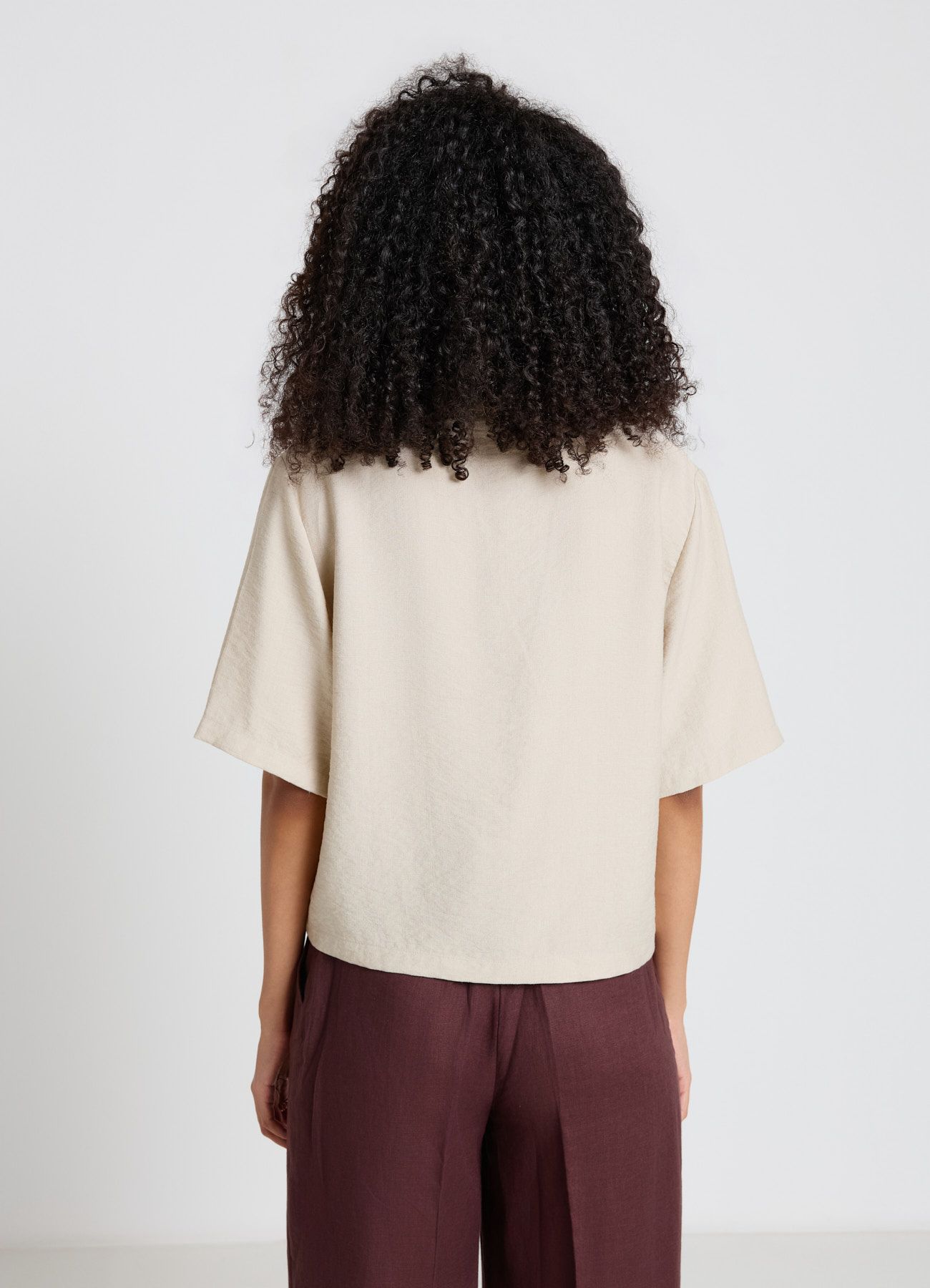 Short-sleeved shirt Woman Calliope in_i4