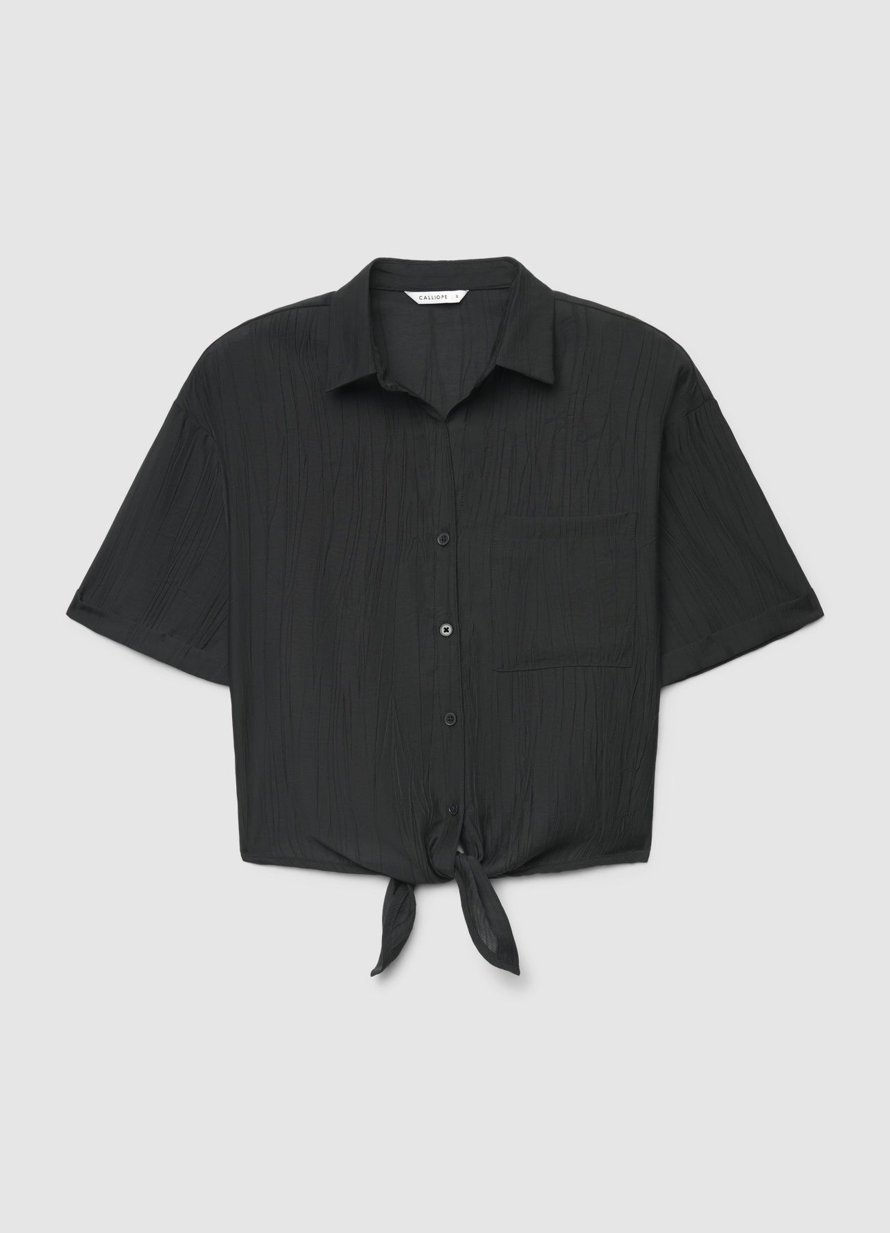 Short-sleeved shirt Woman Calliope det_4