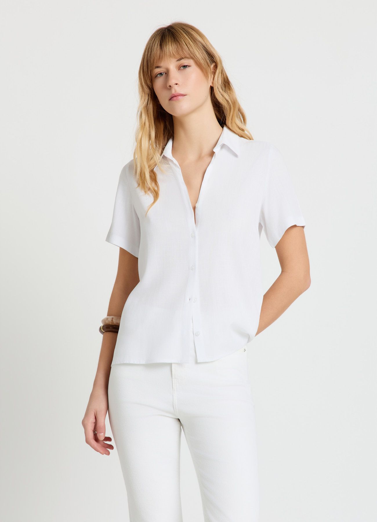 Short-sleeved shirt Woman Calliope det_2