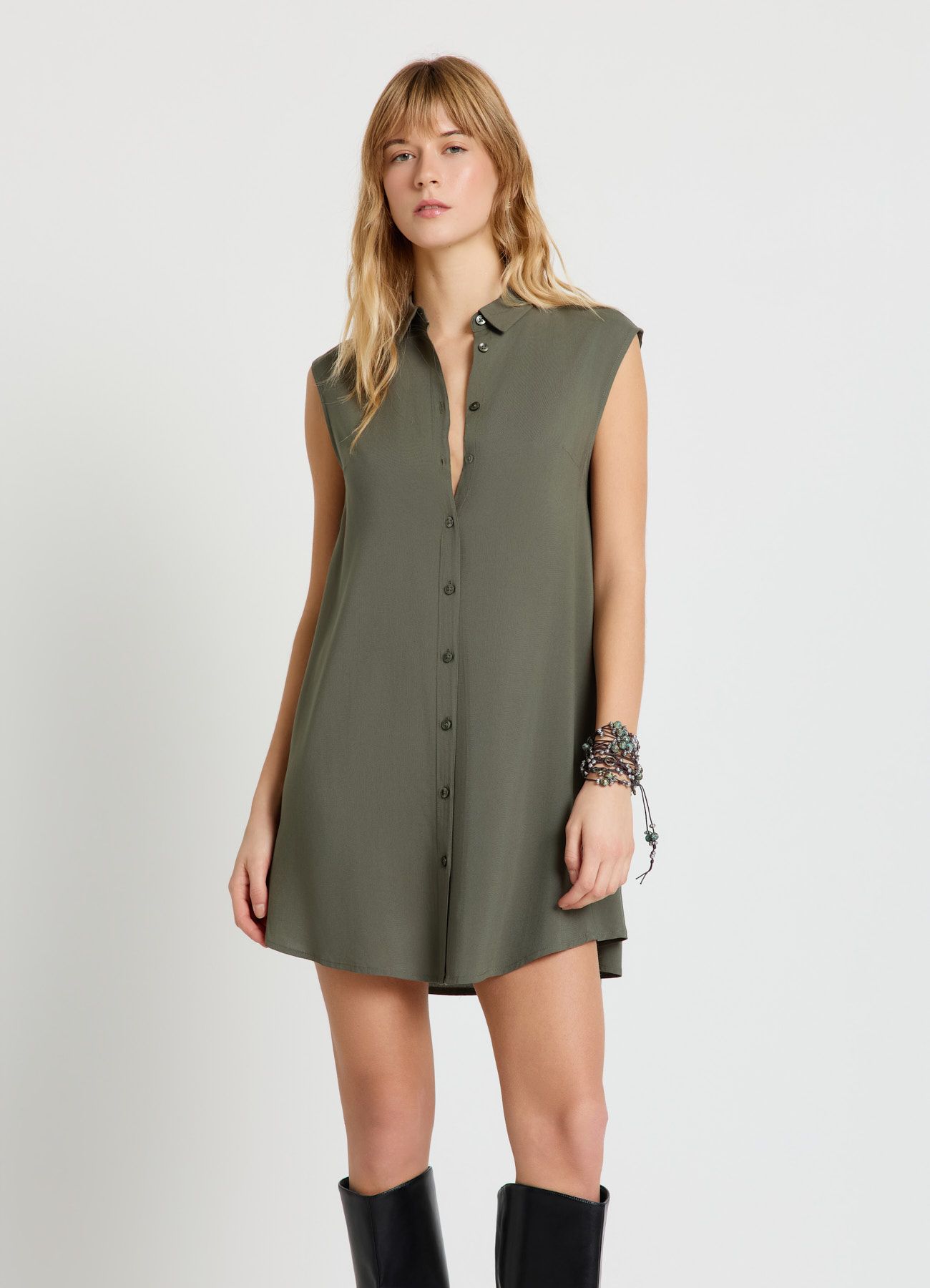 Short-sleeved shirt Woman Calliope det_2