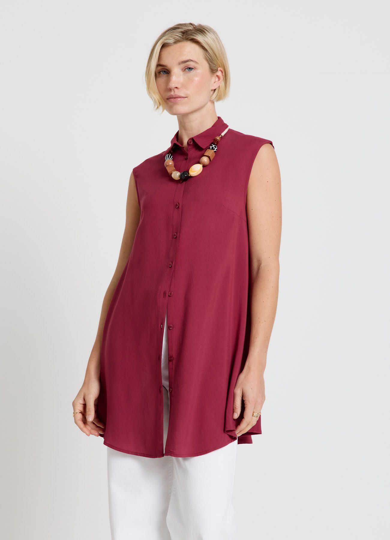 Short-sleeved shirt Woman Calliope det_2