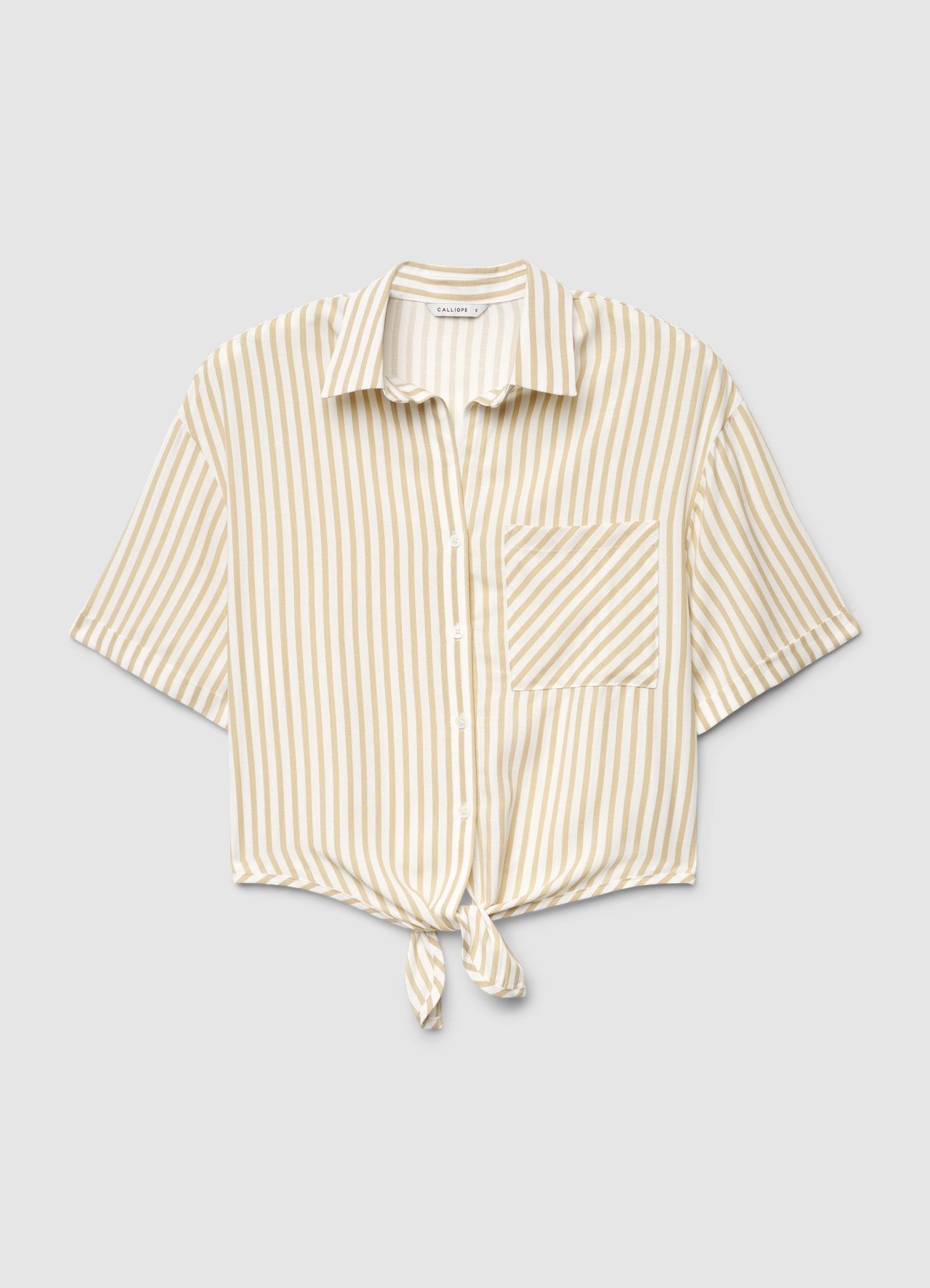 Short-sleeved shirt Woman Calliope det_4