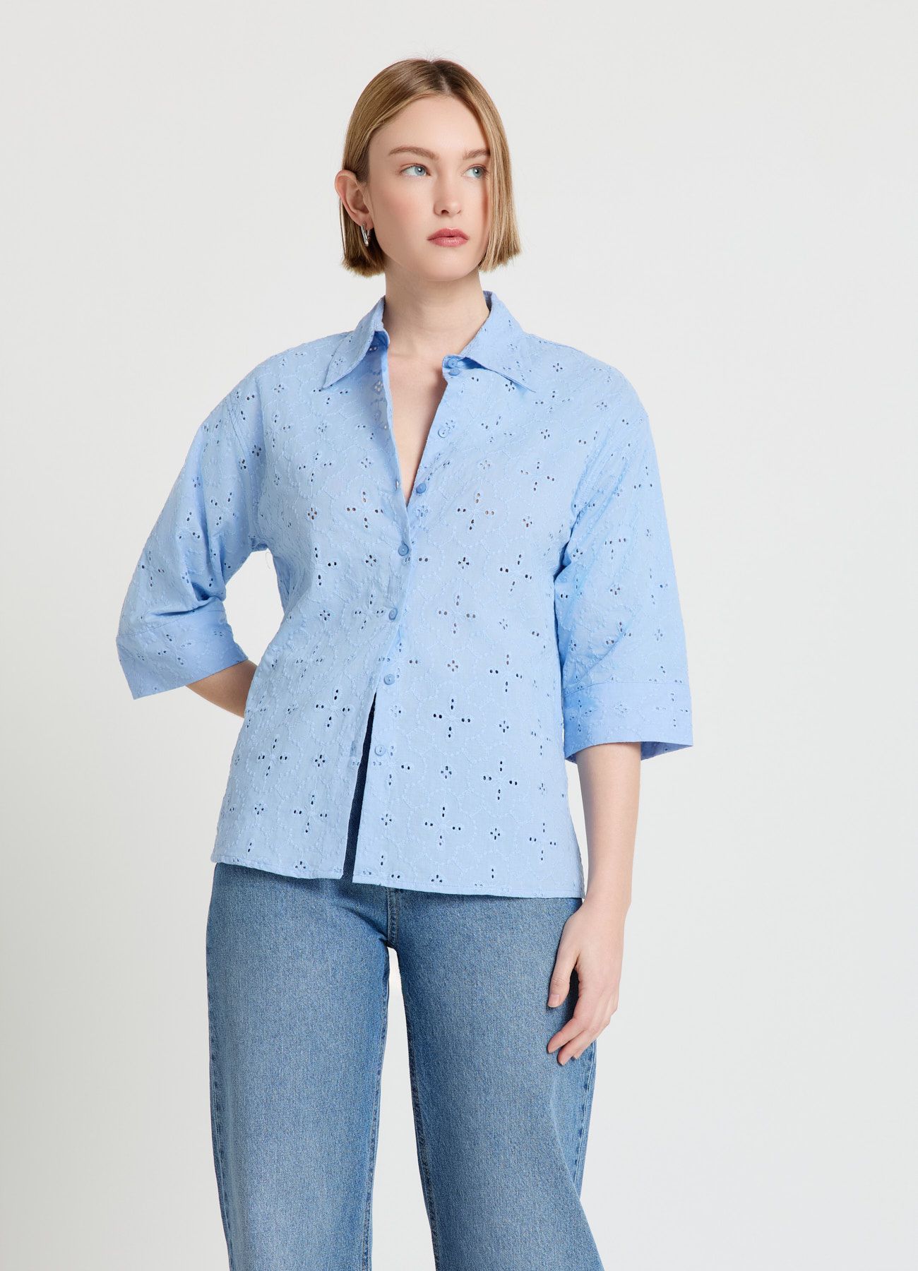 Long-sleeved shirt Woman Calliope det_2