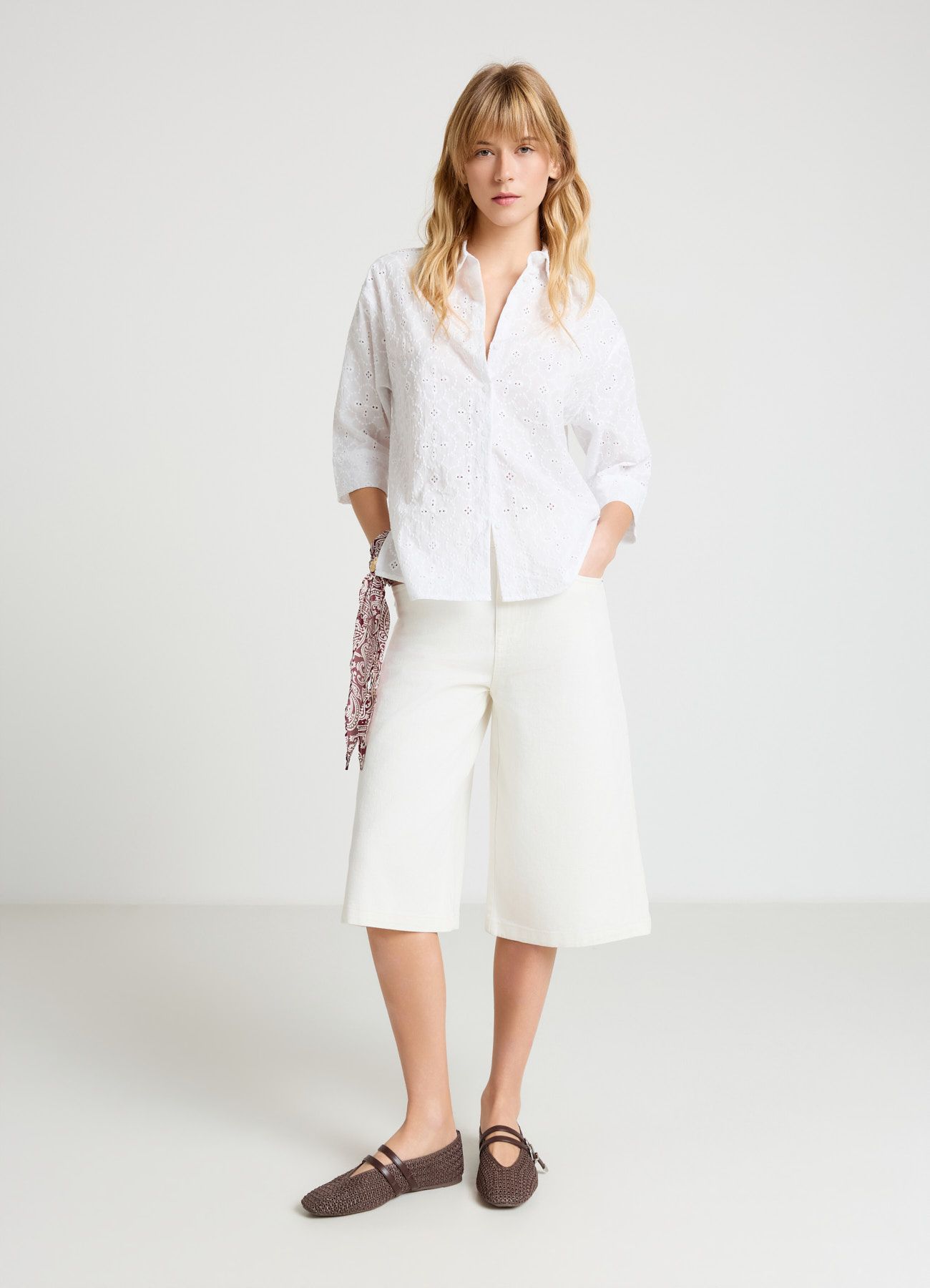 Long-sleeved shirt Woman Calliope det_1