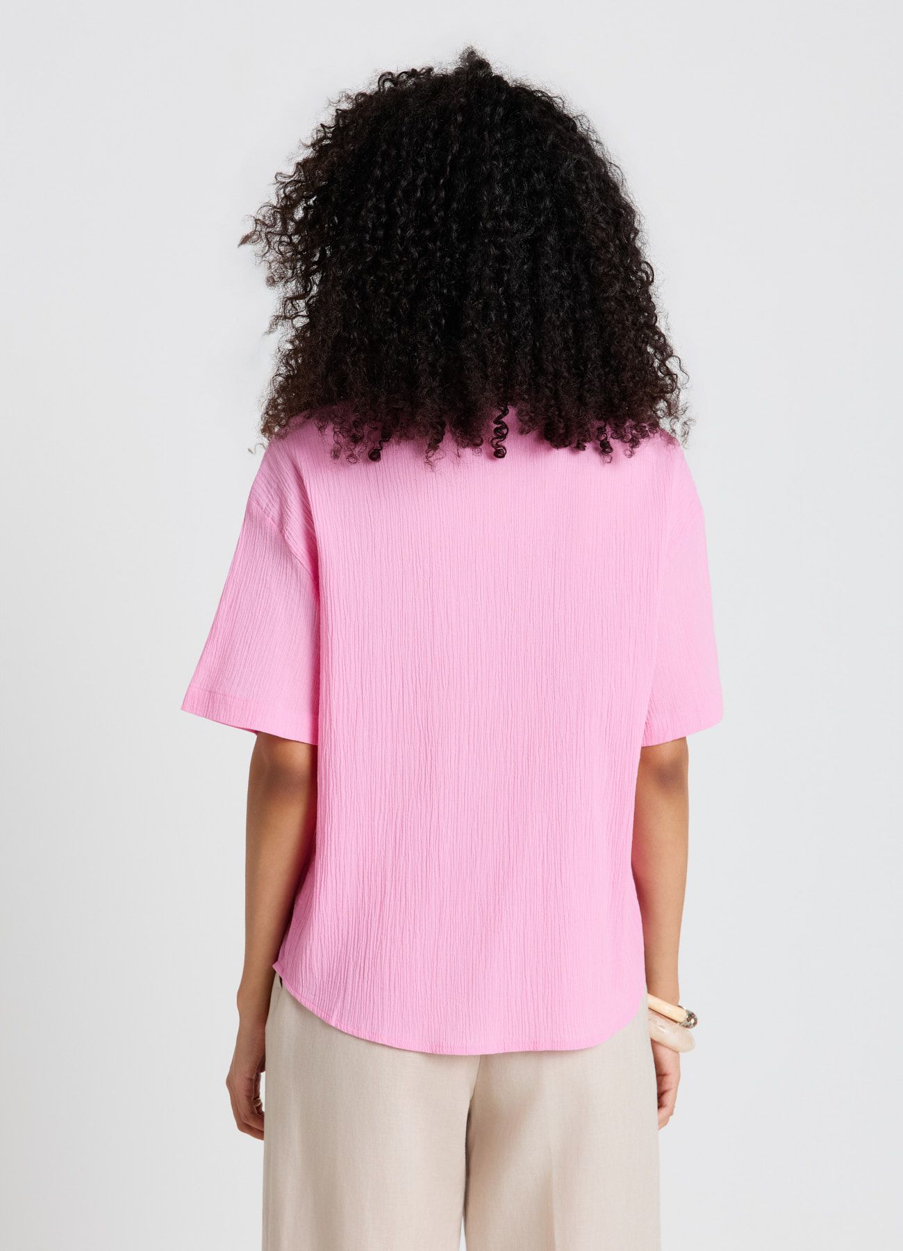 Short-sleeved shirt Woman Calliope in_i4