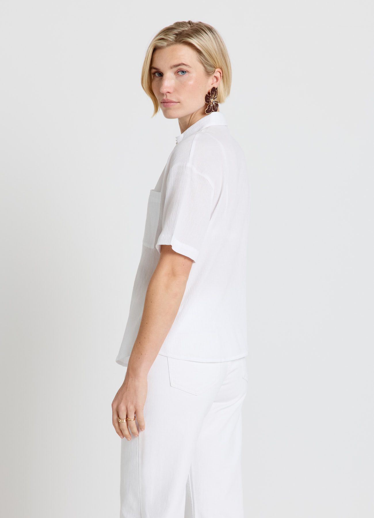 Short-sleeved shirt Woman Calliope in_i4