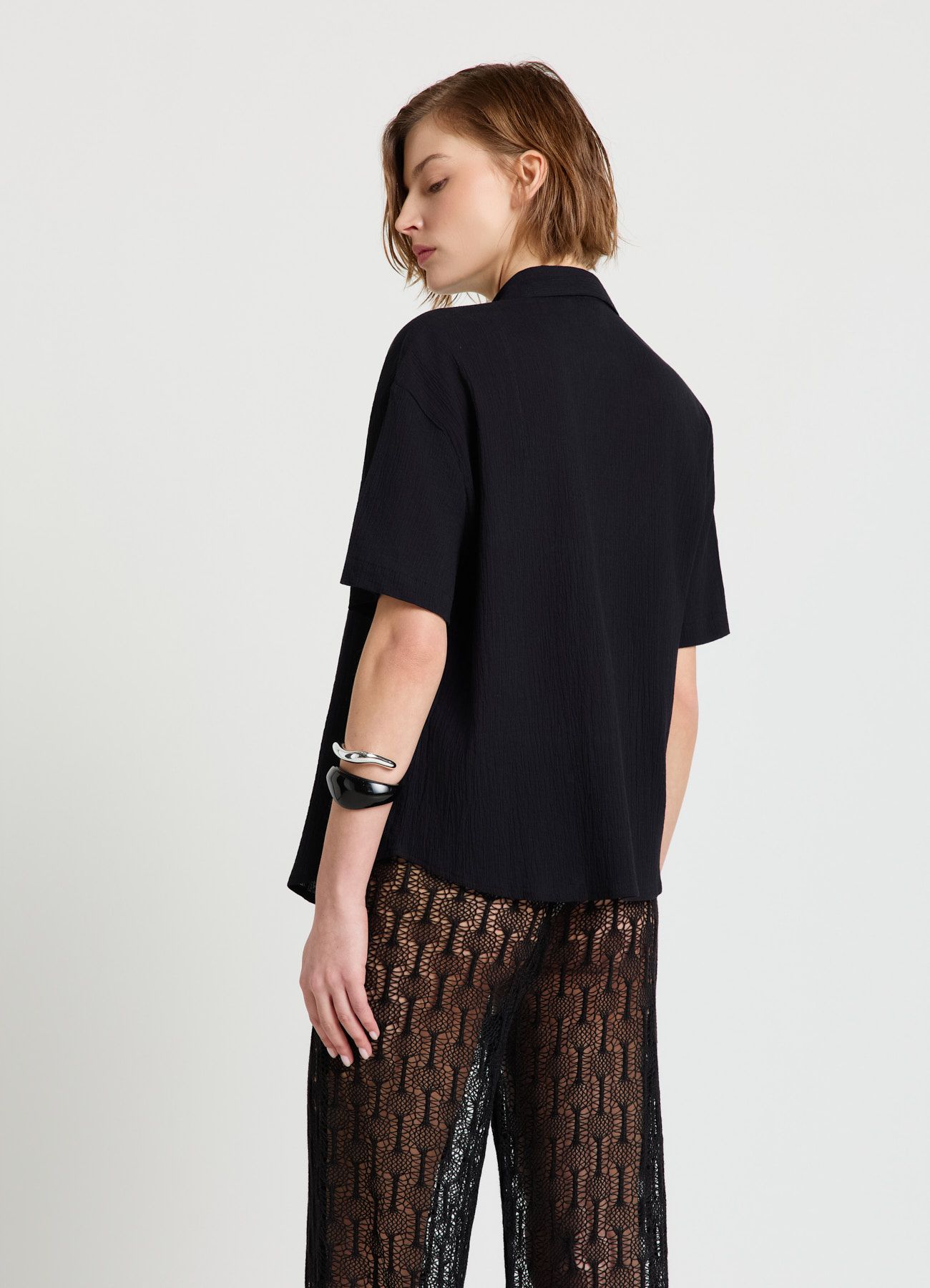 Short-sleeved shirt Woman Calliope in_i4