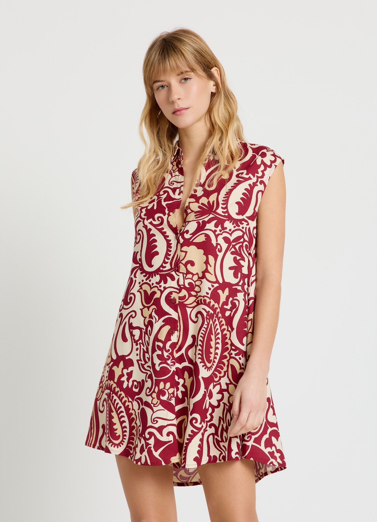 Short-sleeved shirt Woman Calliope det_2