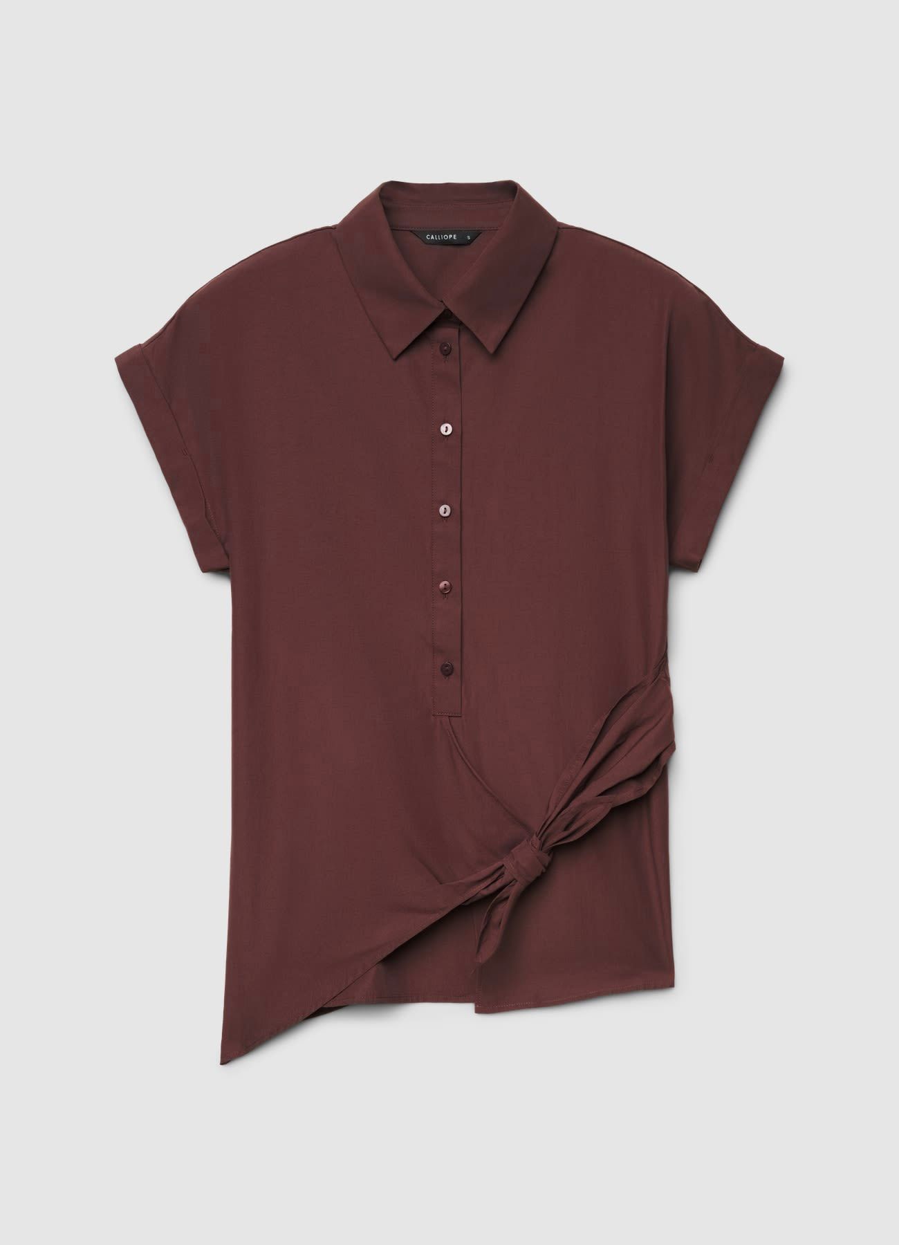 Short-sleeved shirt Woman Calliope det_4