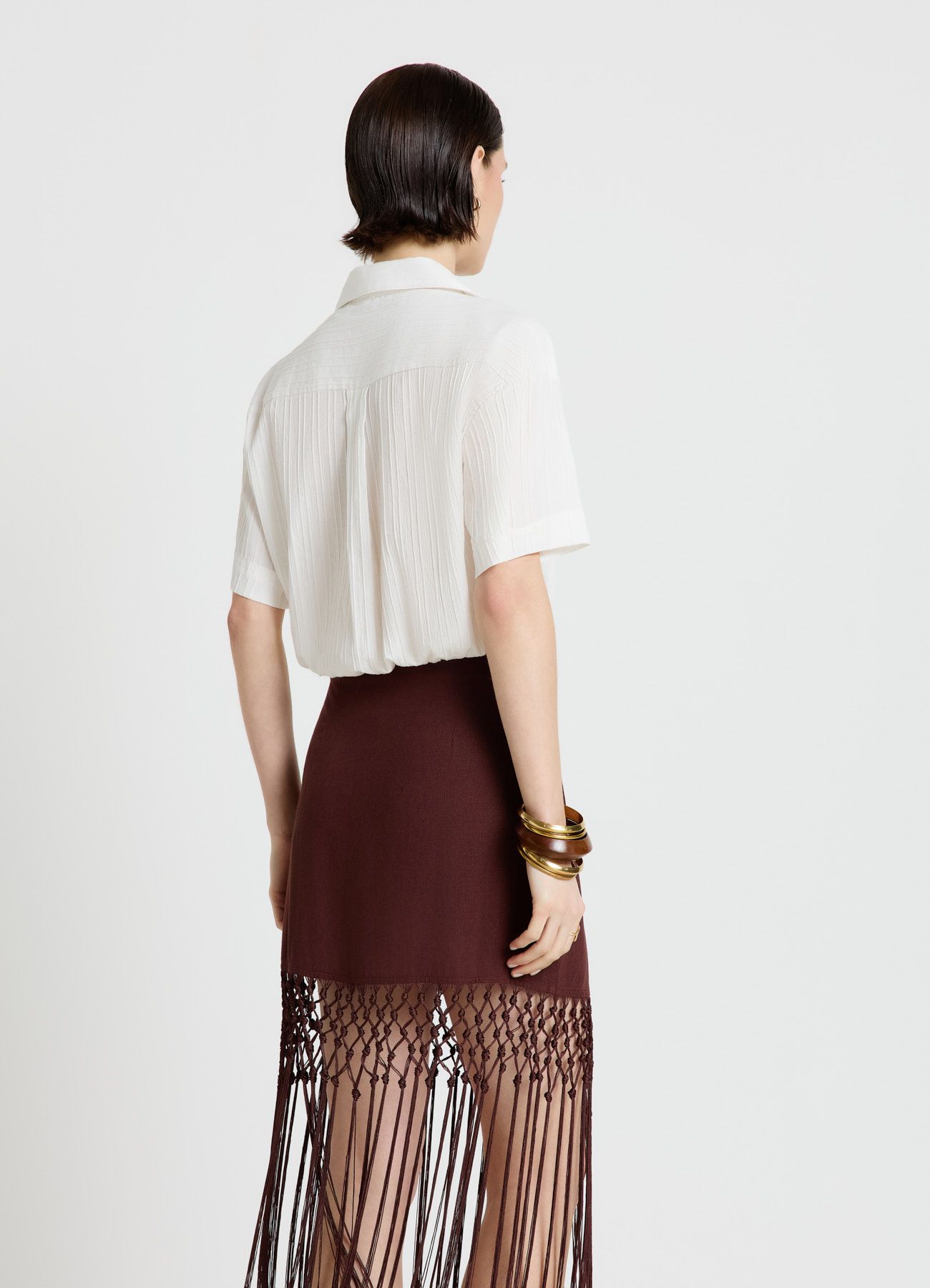 Short-sleeved shirt Woman Calliope in_i4