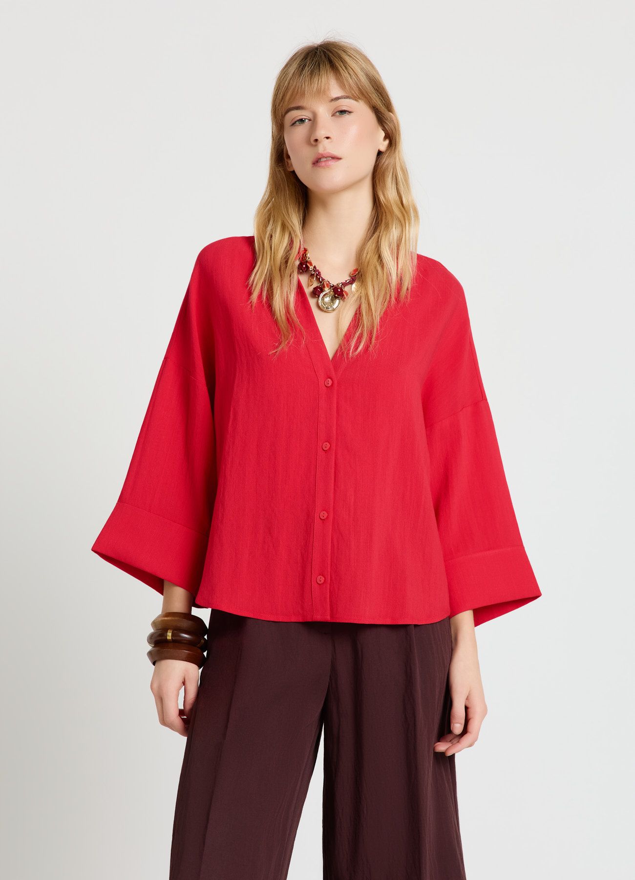 Long-sleeved shirt Woman Calliope det_2