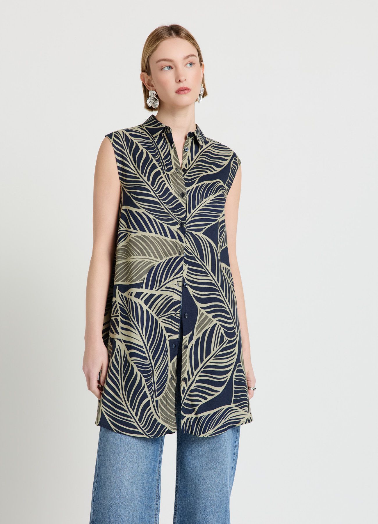 Short-sleeved shirt Woman Calliope det_2