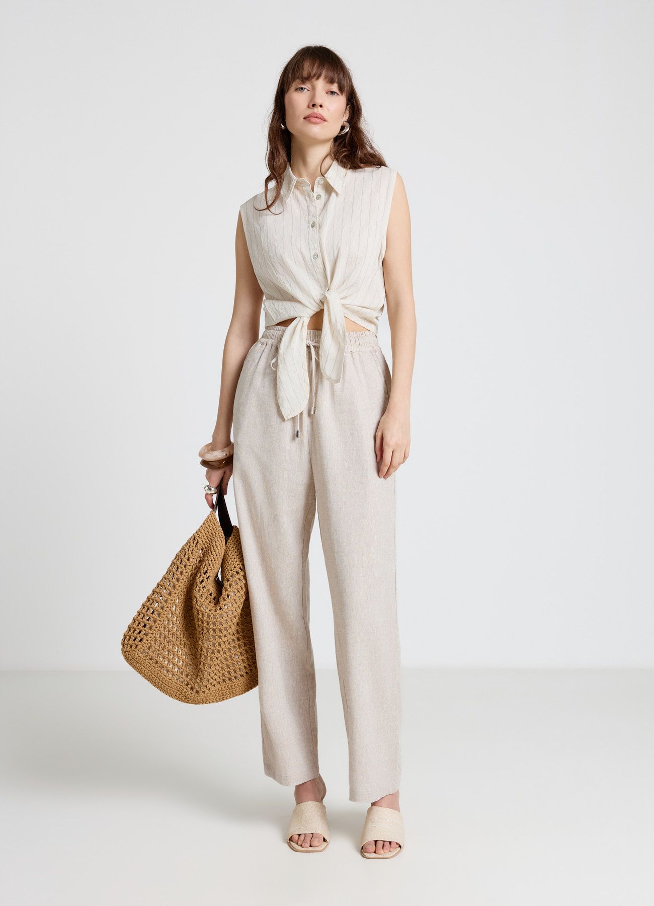 Short-sleeved shirt Woman Calliope det_1