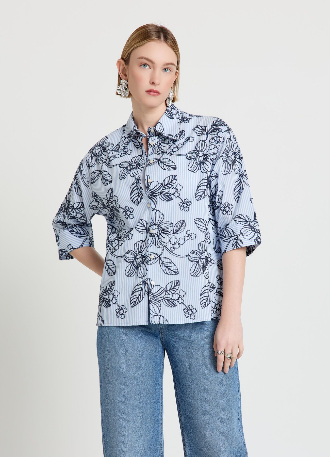 Long-sleeved shirt Woman Calliope det_2