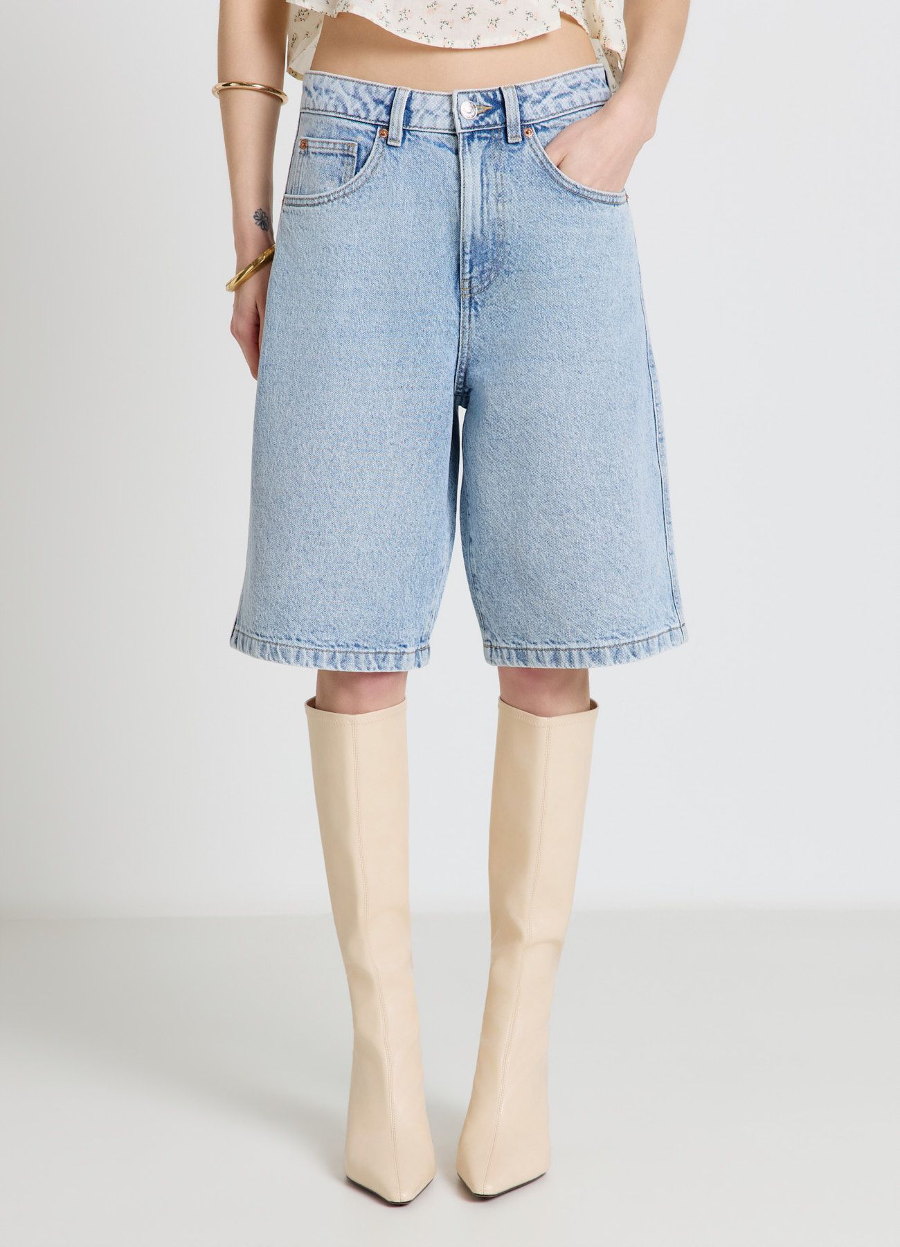 Pantalone Jeans Corto Žene Calliope det_2