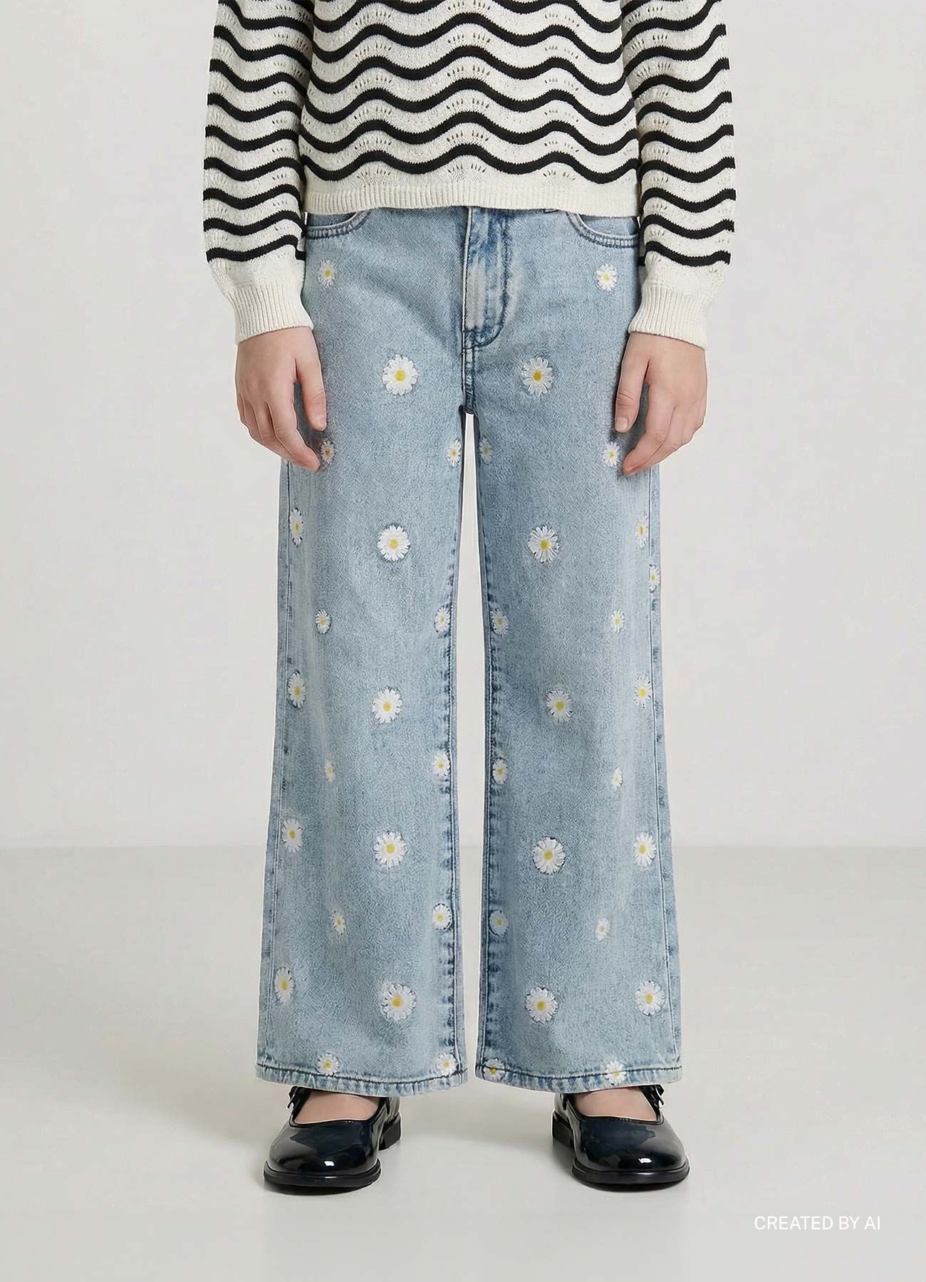 Long pants jeans Girls Calliope Kids det_2