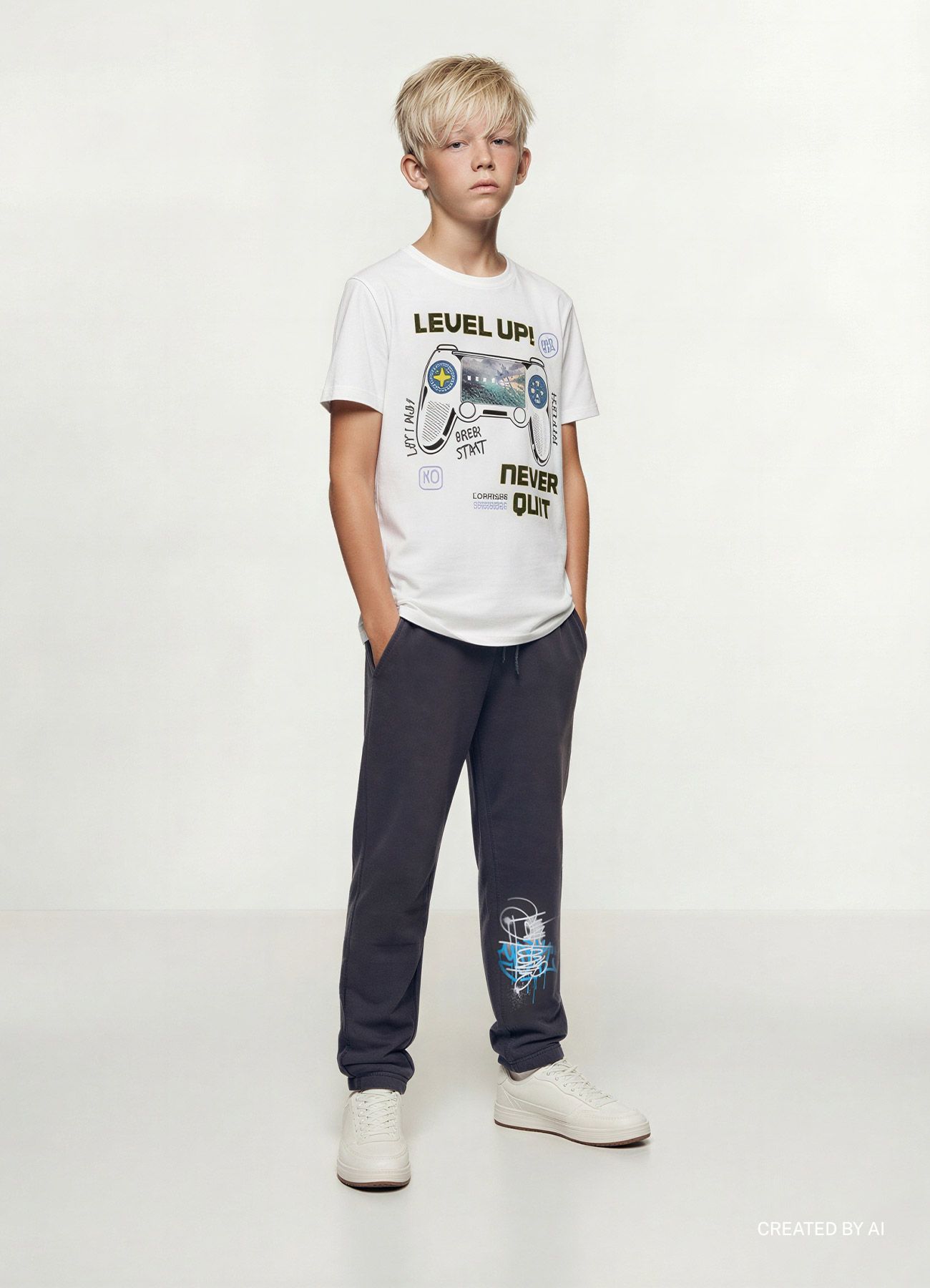 Full-length gym pants Boys Calliope Kids
