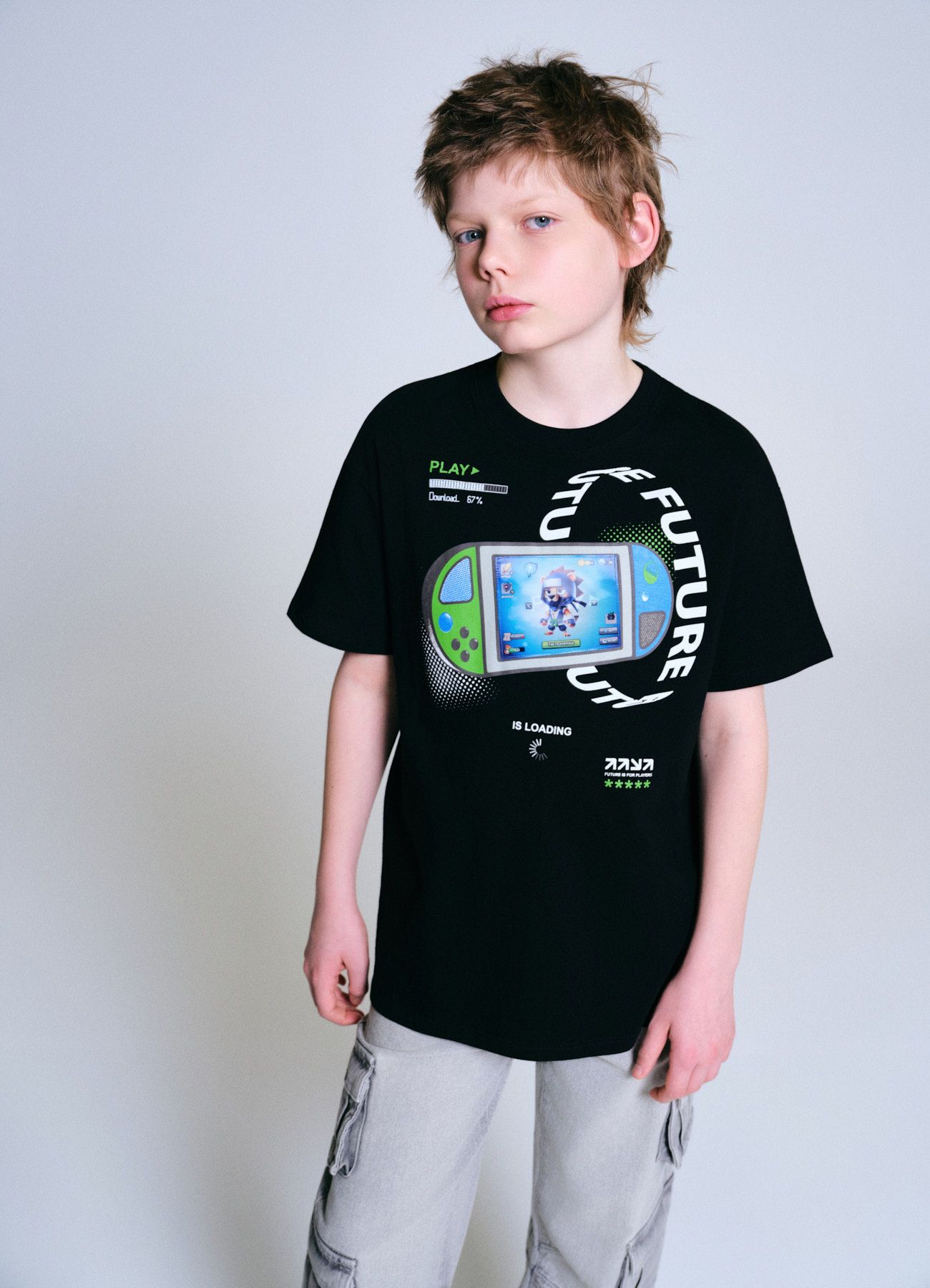 Short-sleeved T-shirt Boys Calliope Kids