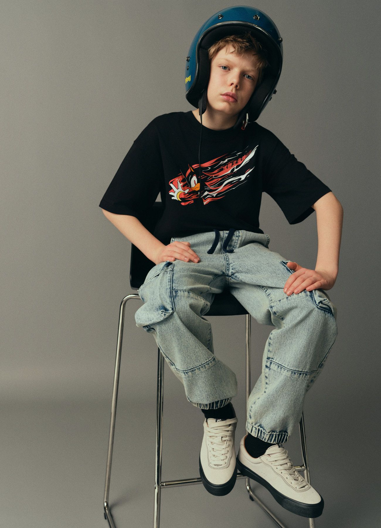 Short-sleeved T-shirt Boys Calliope Kids det_2