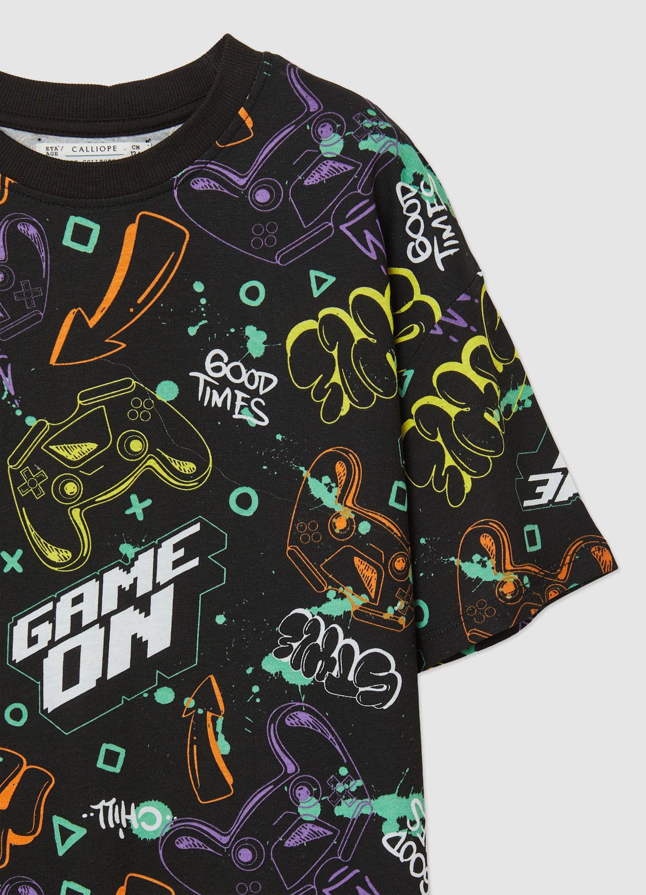 Short-sleeved T-shirt Boys Calliope Kids st_a3