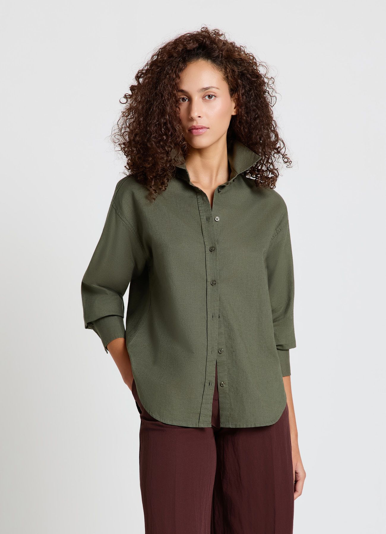 Long-sleeved shirt Woman Calliope det_2