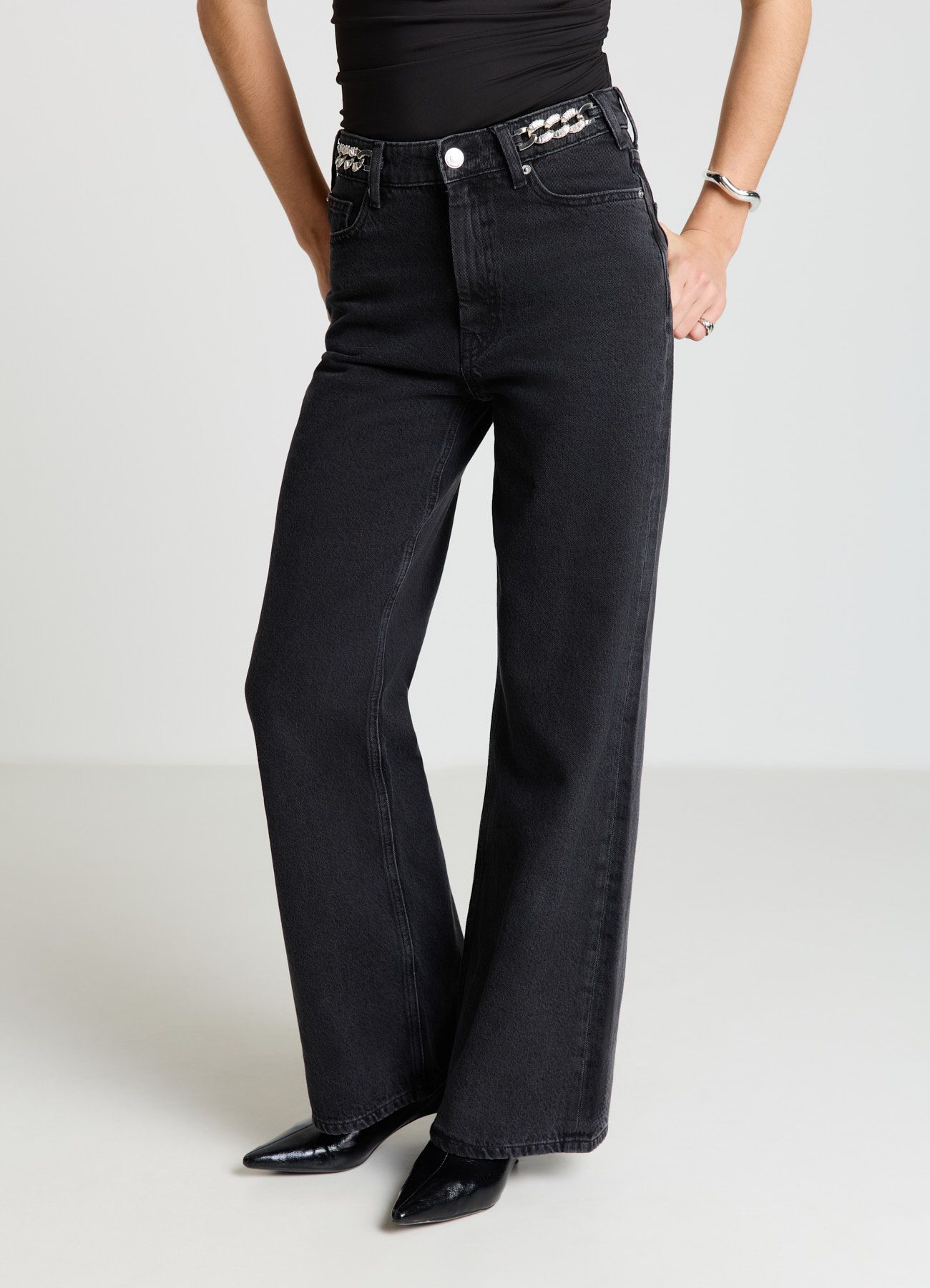Pantalone Jeans Lungo Žene Calliope det_2
