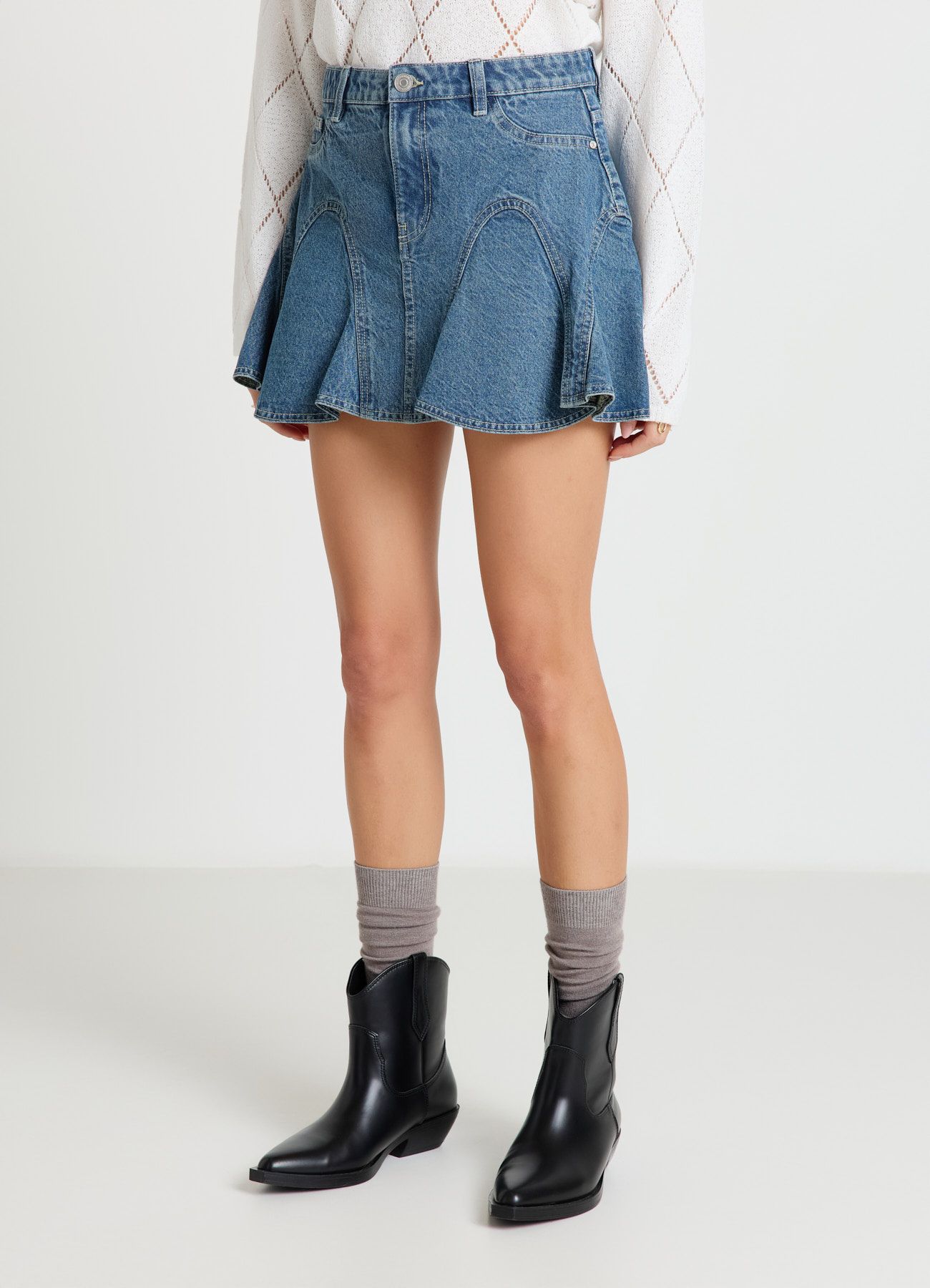 Short pants jeans Woman Calliope det_2