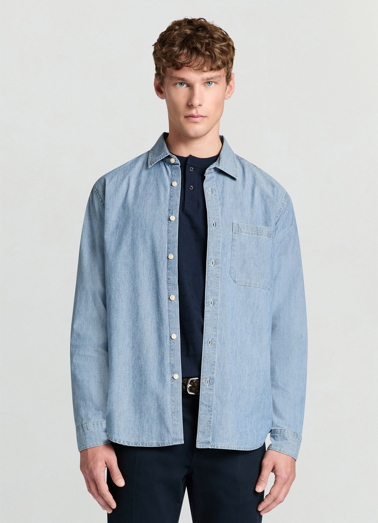 Long-sleeved shirt Man Calliope det_2