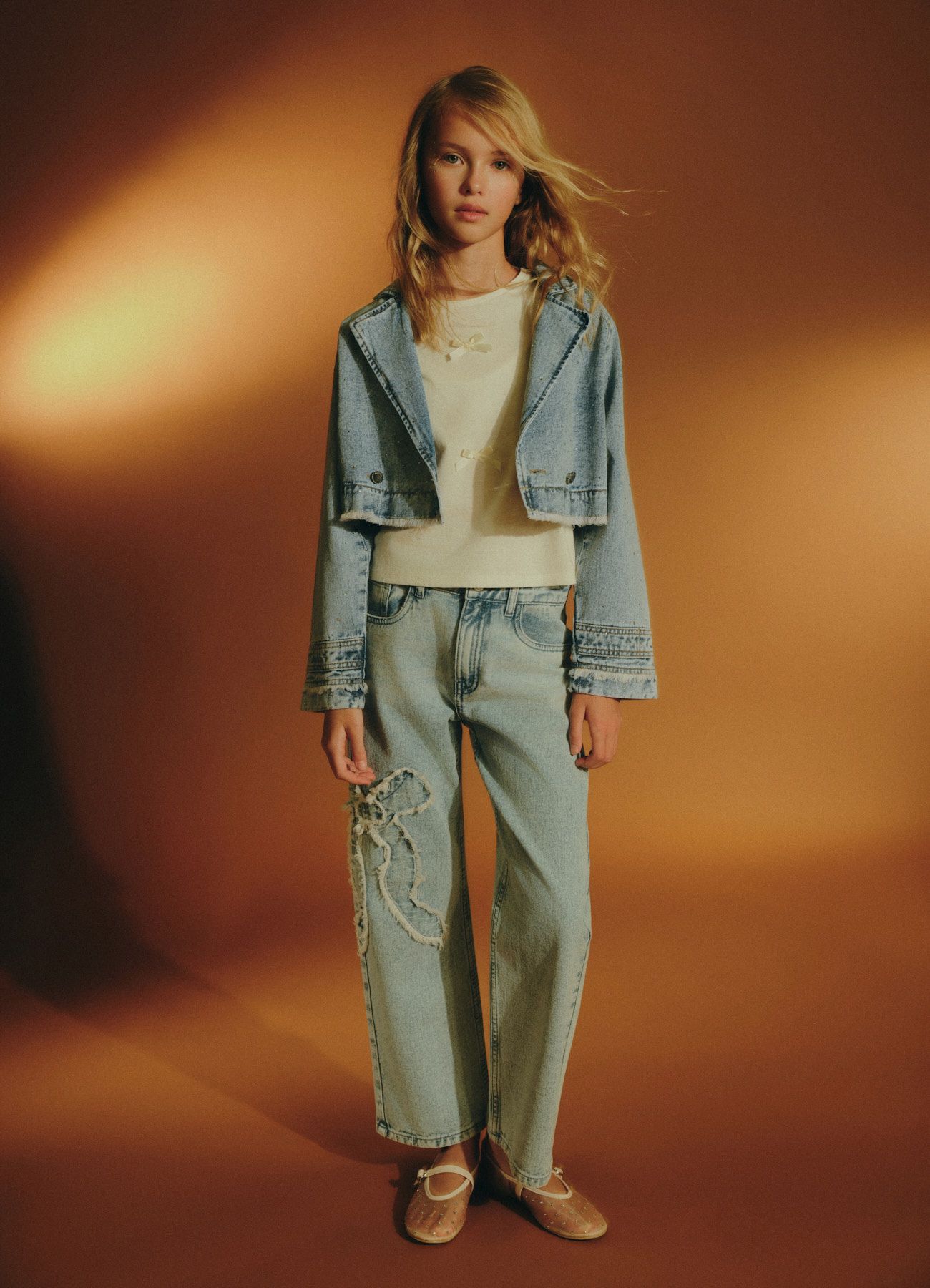 Long pants jeans Girls Calliope Kids