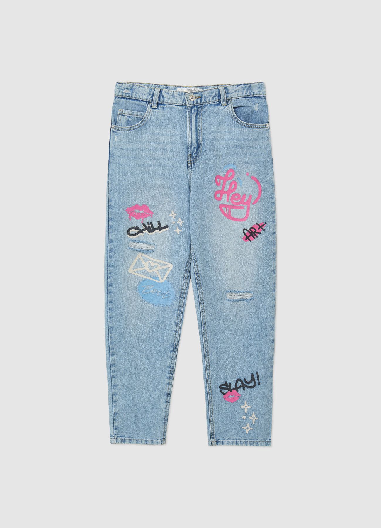 Long pants jeans Girls Calliope Kids det_4