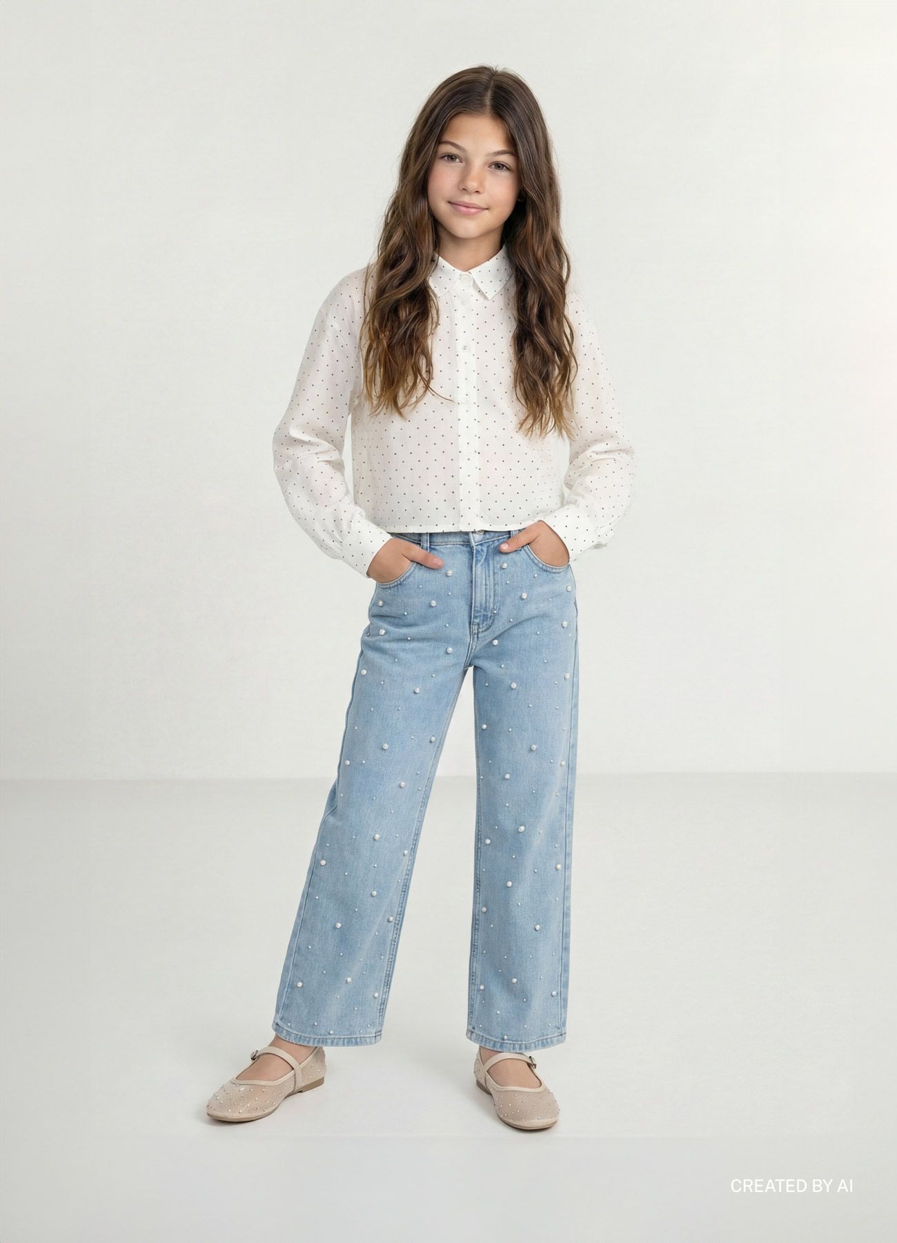 Camicia ML Devojčice 022