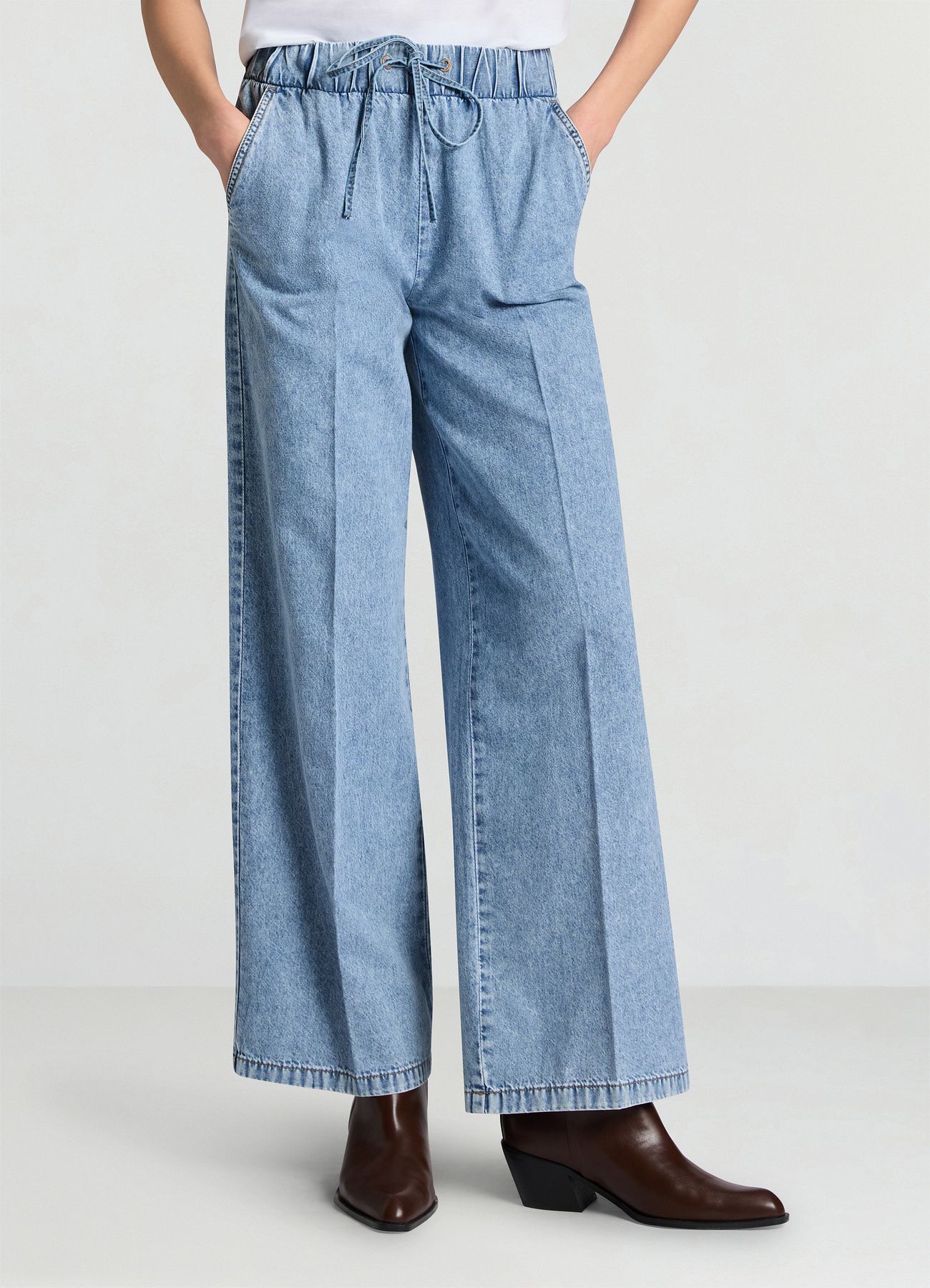 Long pants jeans Woman Calliope det_2