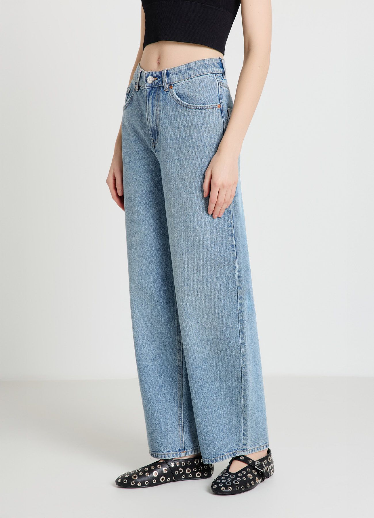 Pantalone Jeans Lungo Žene Calliope det_2