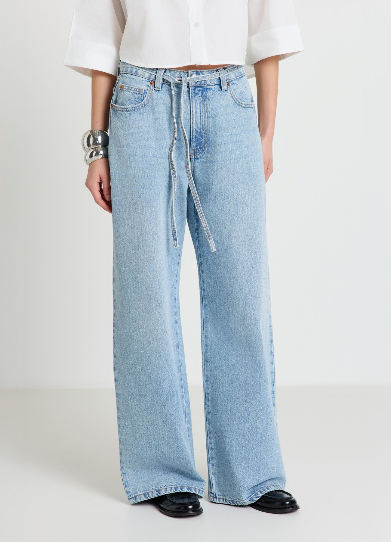 Pantalone Jeans Lungo Žene Calliope det_2