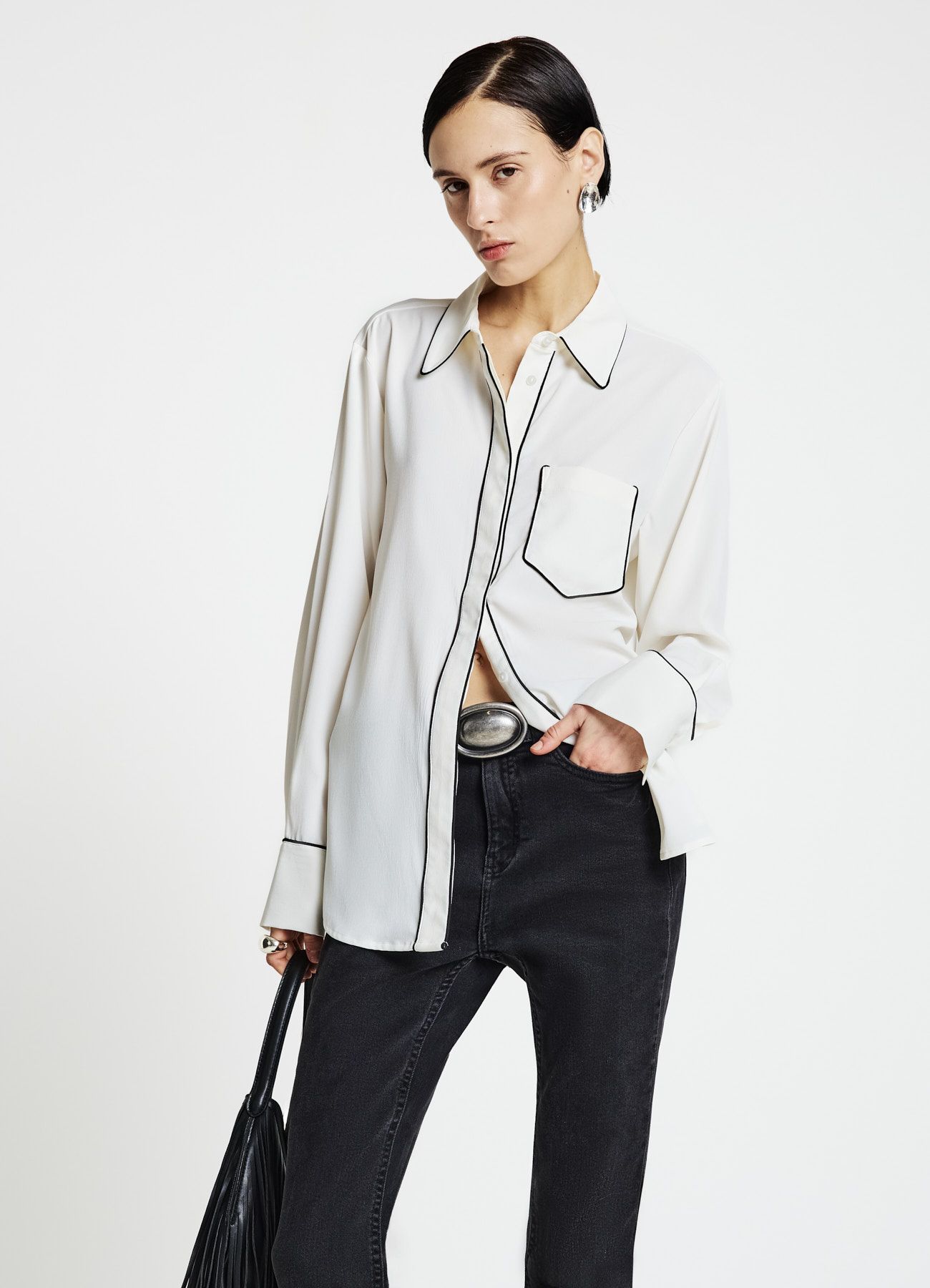 Long-sleeved shirt Woman Calliope det_2