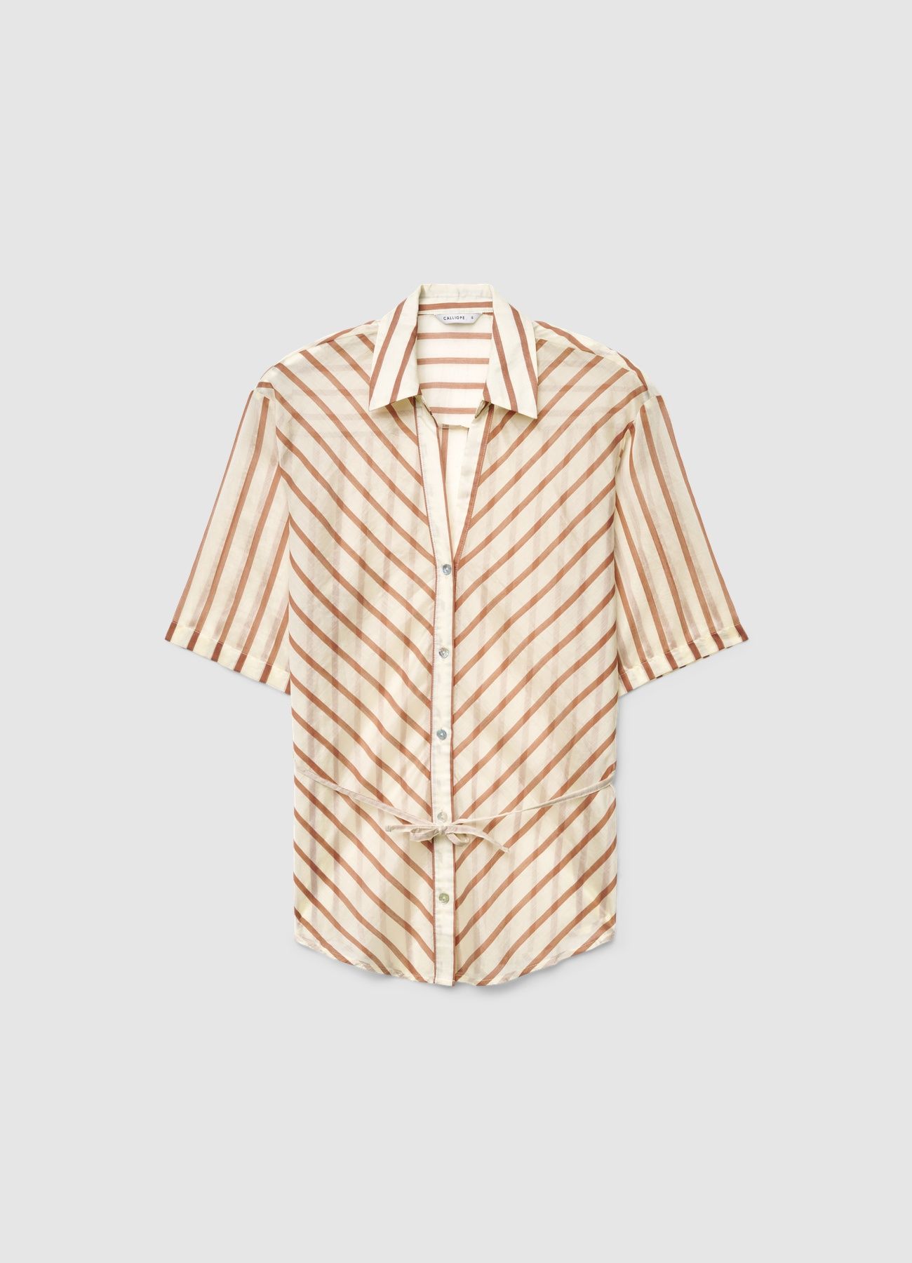 Short-sleeved shirt Woman Calliope det_4