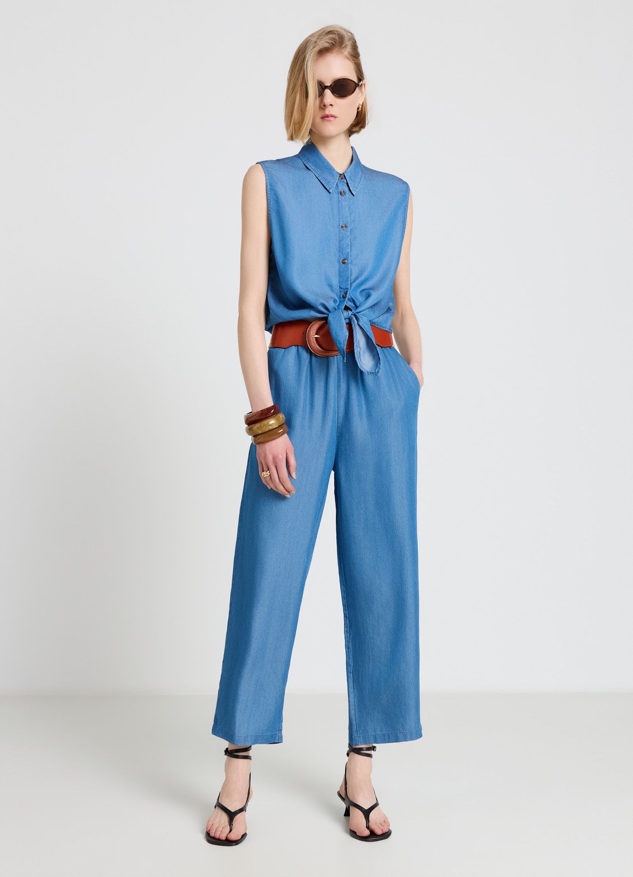 Long pants jeans Woman Calliope