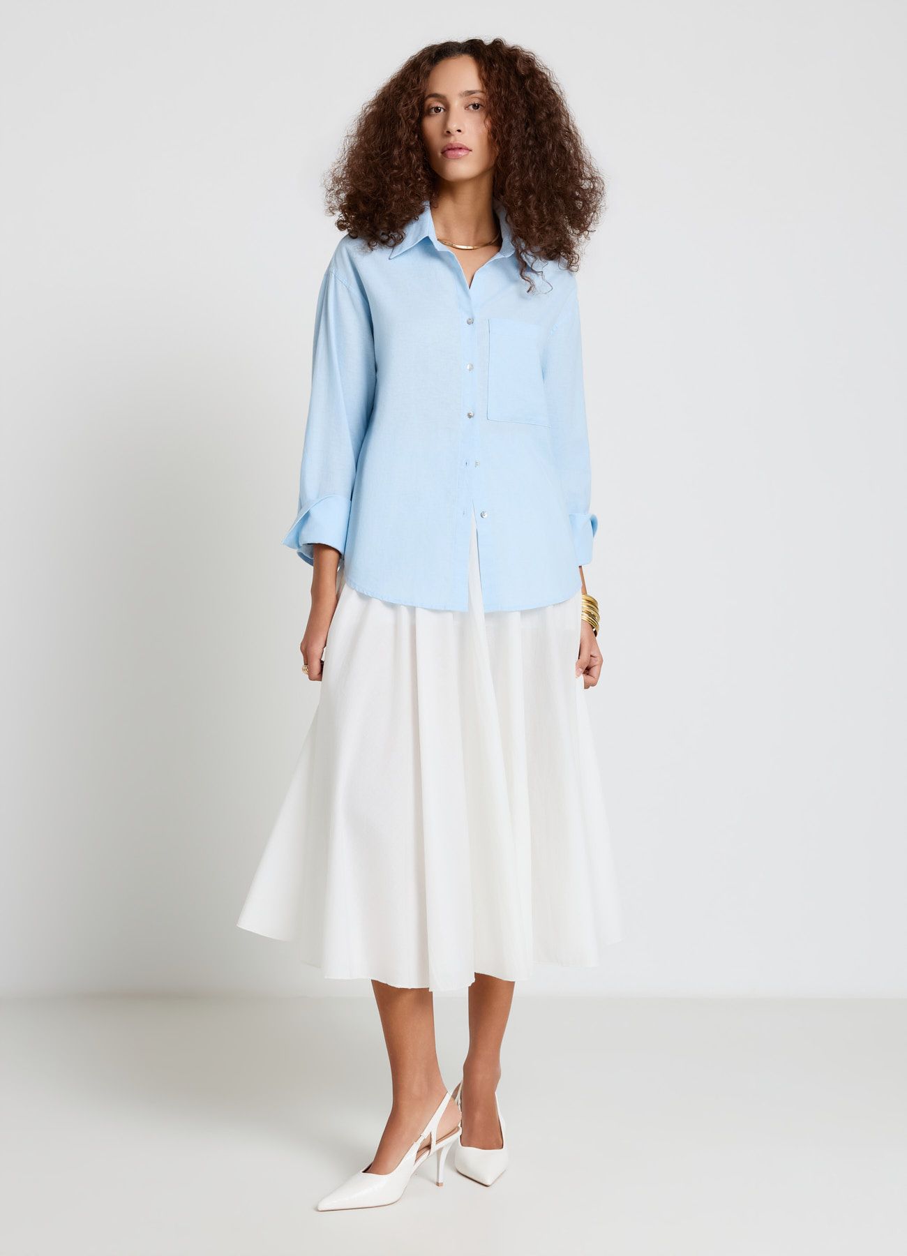 Long-sleeved shirt Woman Calliope det_1