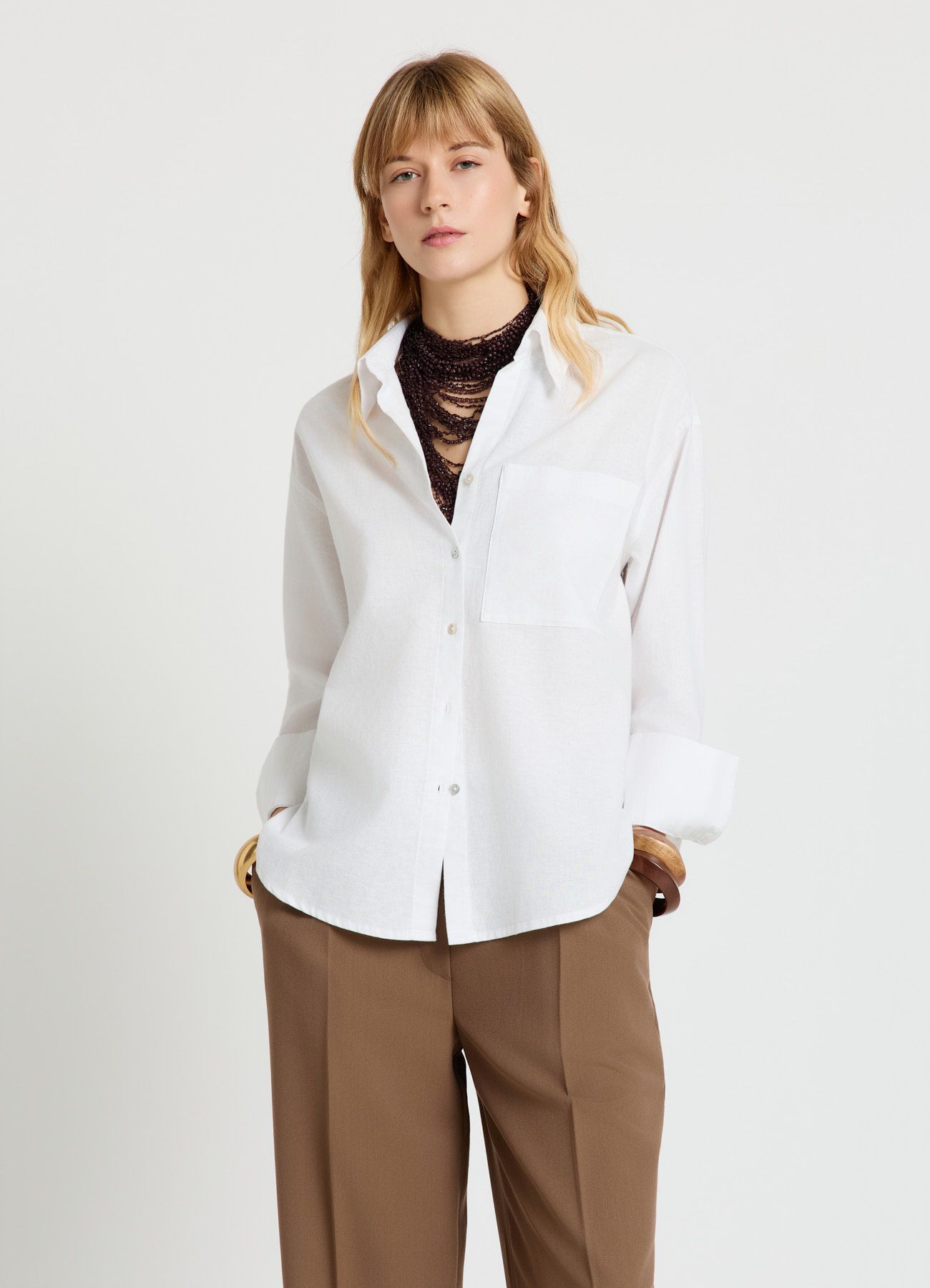 Long-sleeved shirt Woman Calliope det_2