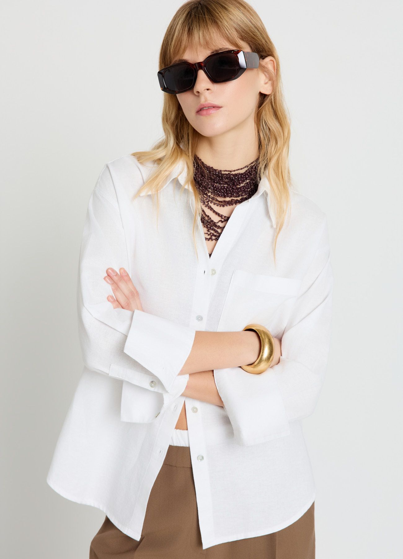 Long-sleeved shirt Woman Calliope in_i5