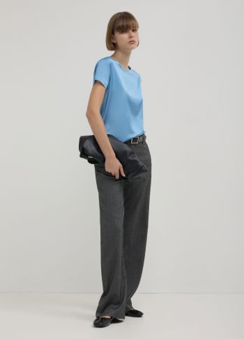 Pantaloni Donna A Zampa Campana Vi-3980 - Foto 5