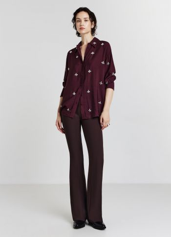 Camicia A Quadri Donna In Flanella | Maniche Lunghe | Stile Casual E Elegante | Tessuto In Poliestere - Foto 9