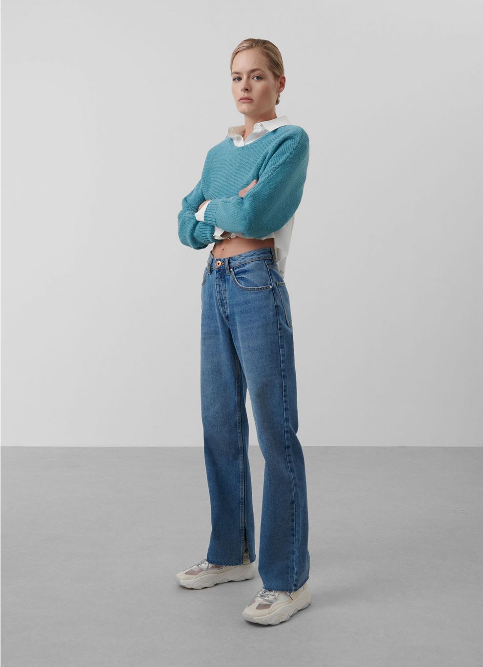 Pantalone Jeans Lungo Donna Calliope